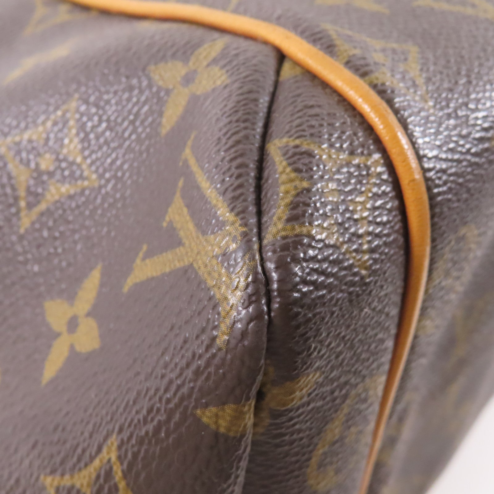 LOUIS VUITTON Monogram Totally MM金扣肩背袋啡色