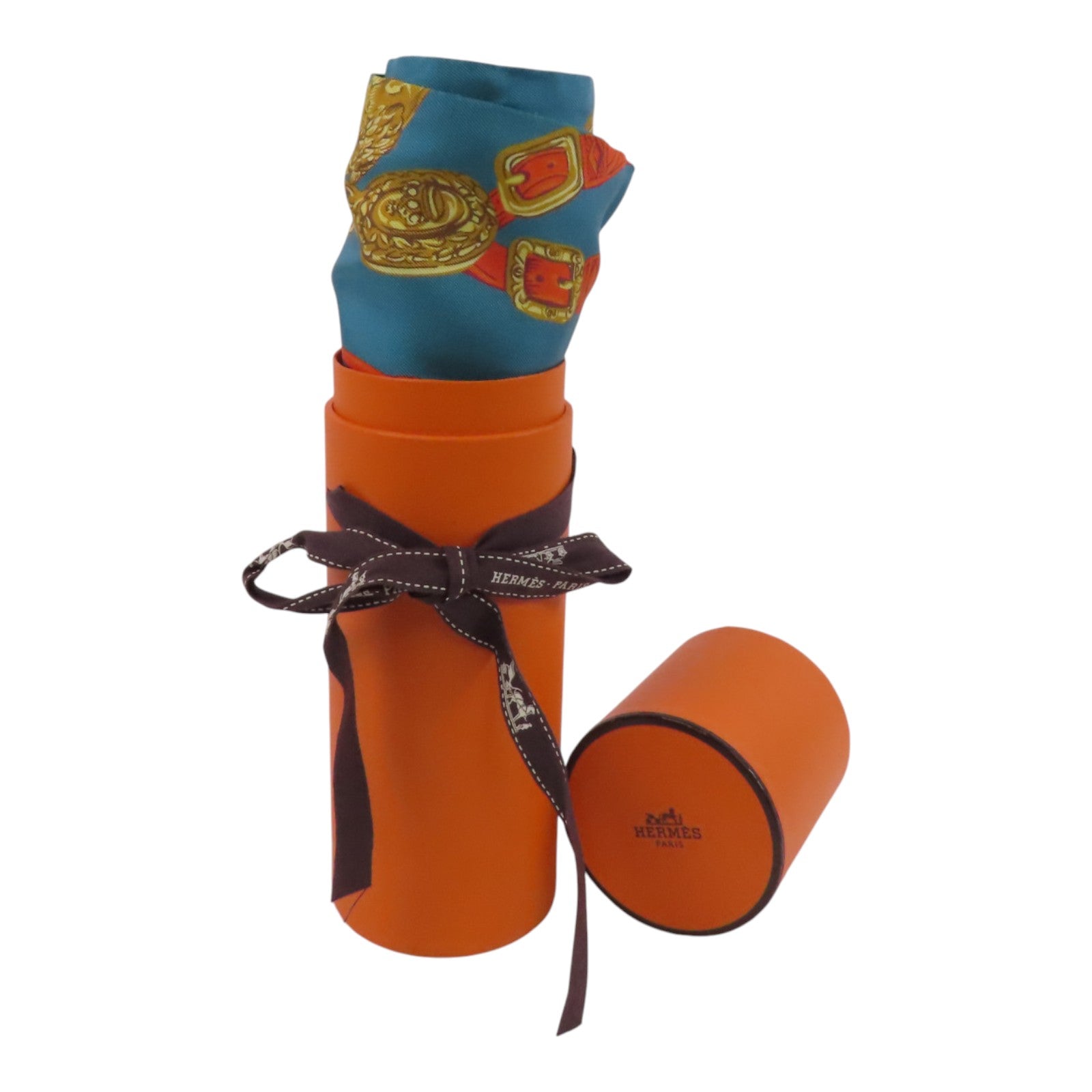 HERMES 絲質TMaxi Twilly Scarf絲巾