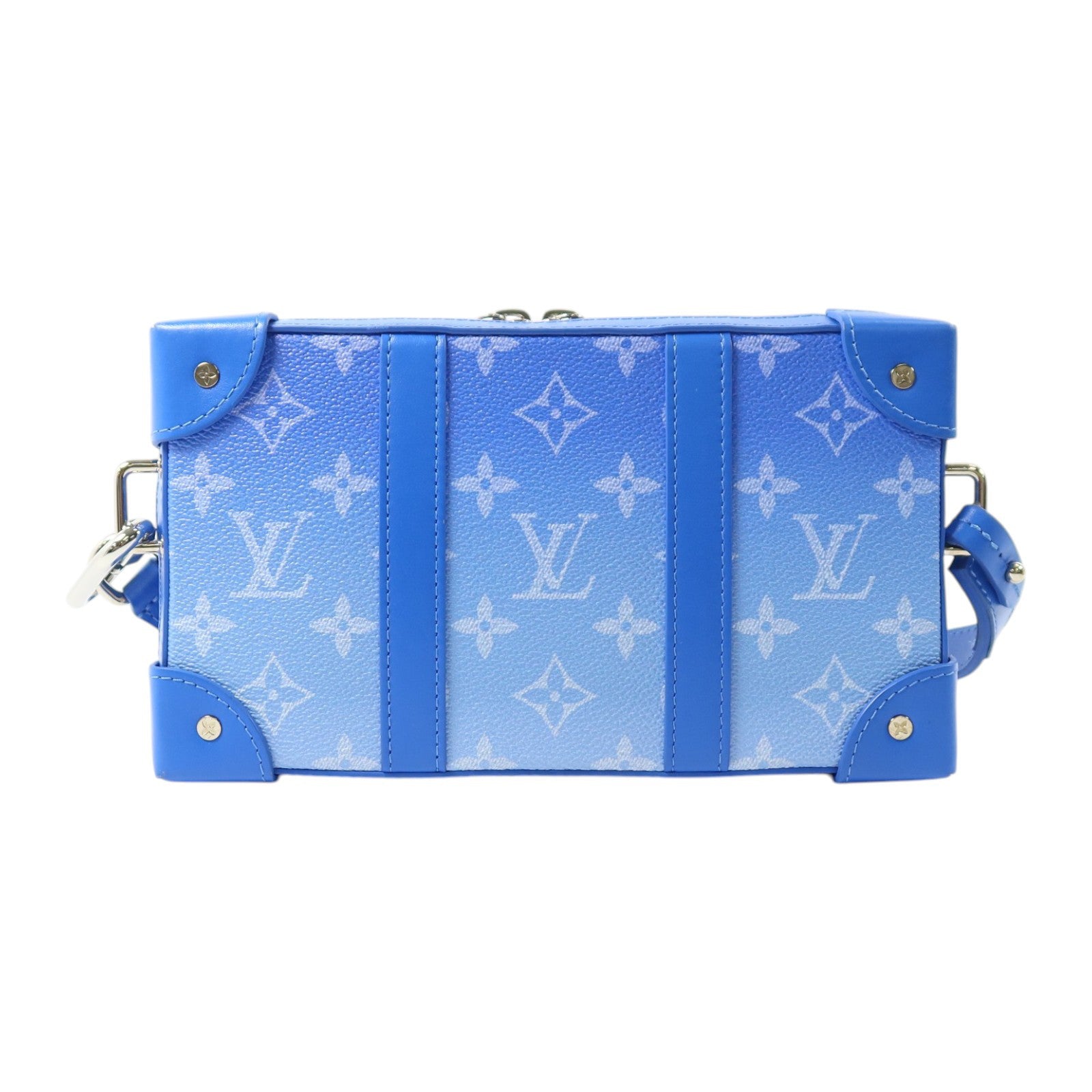 LOUIS VUITTON Monogram Clouds Soft Trunk Wallet銀扣肩背袋