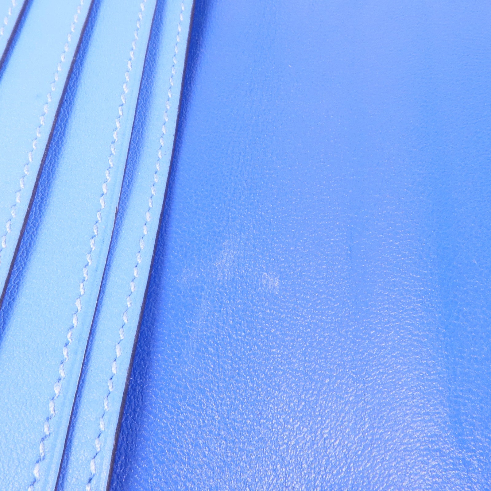 HERMES Swift皮革Dogon GM銀扣長錢包Blue