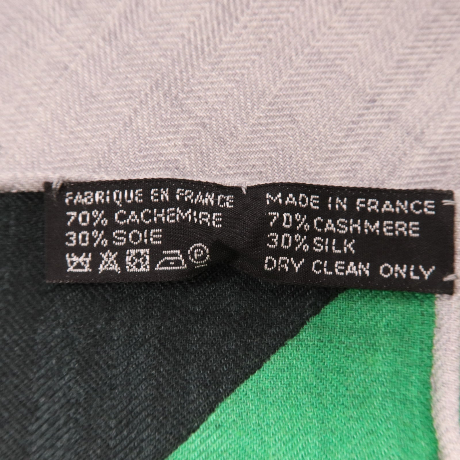 HERMES 羊絨/絲質Scarf圍巾