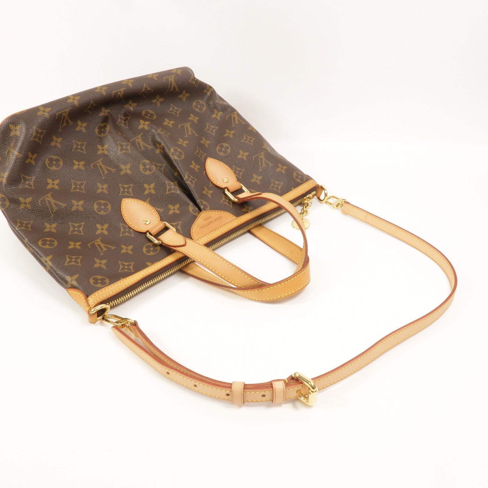 LOUIS VUITTON Monogram Palermo PM手挽肩背兩用袋
