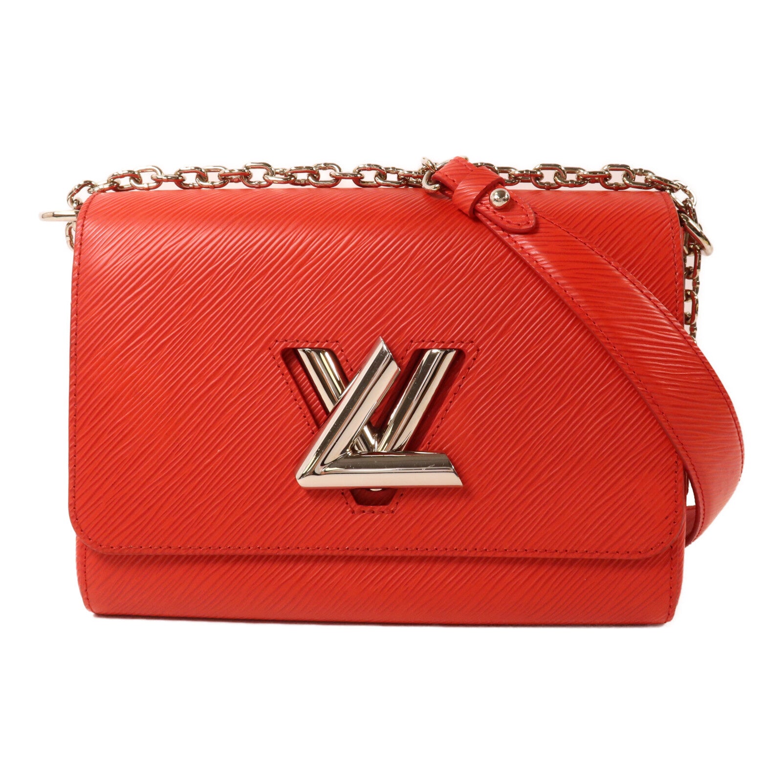 LOUIS VUITTON Epi Twist MM鏈帶肩背袋