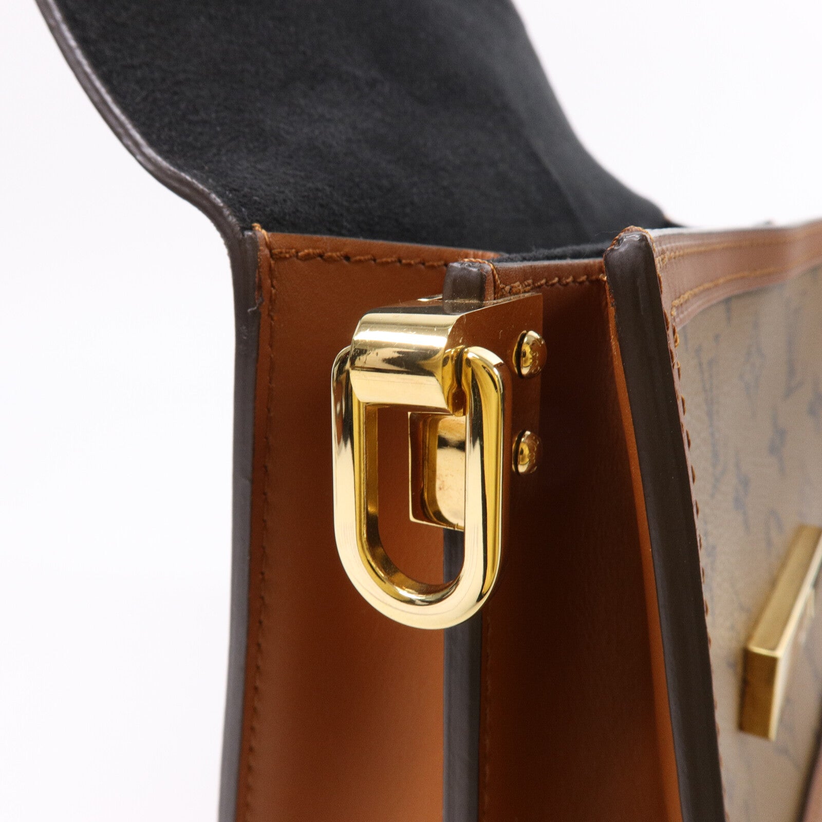LOUIS VUITTON Monogram Reverse Mini Dauphine手挽肩背兩用袋