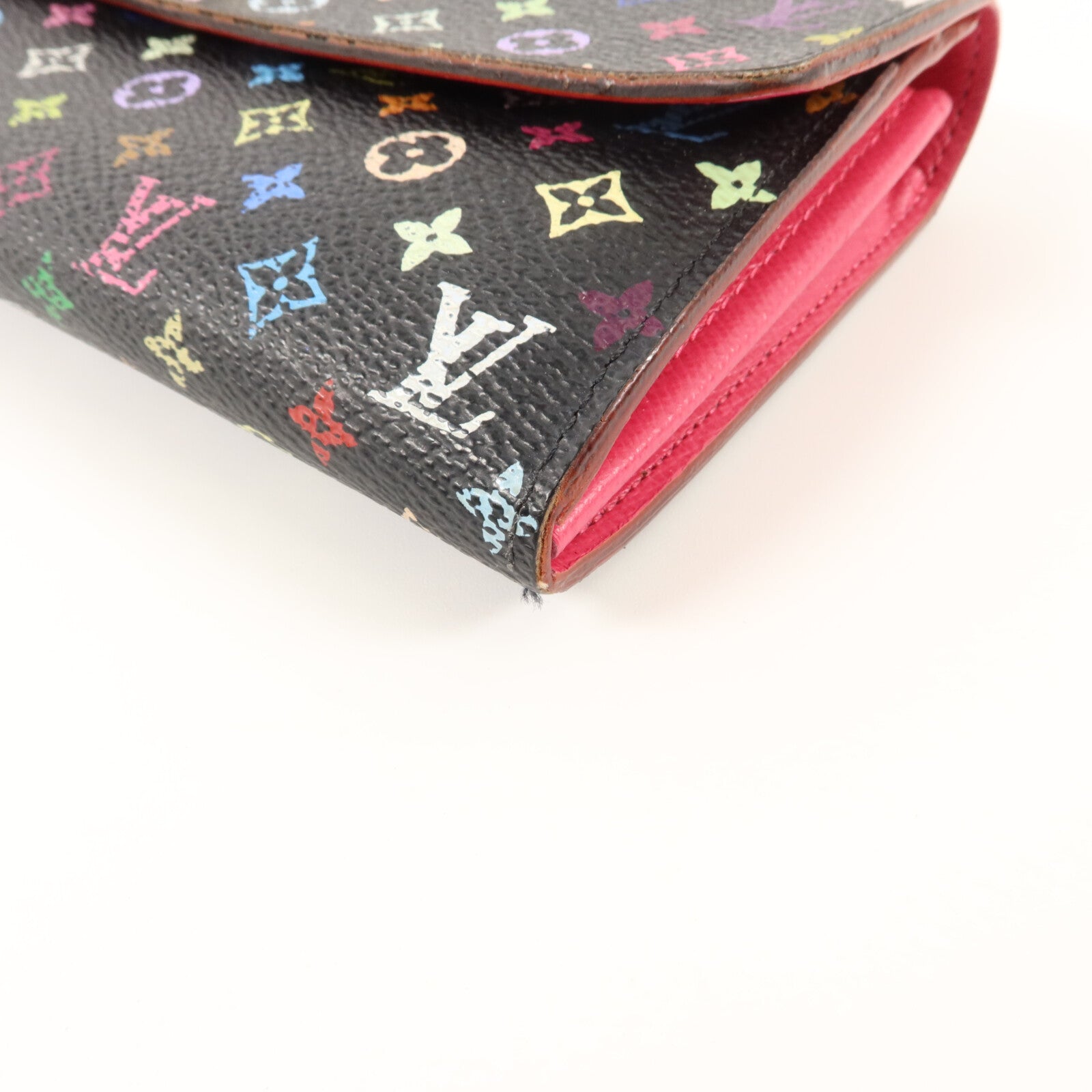 LOUIS VUITTON Monogram Multicolore Sarah Wallet長錢包