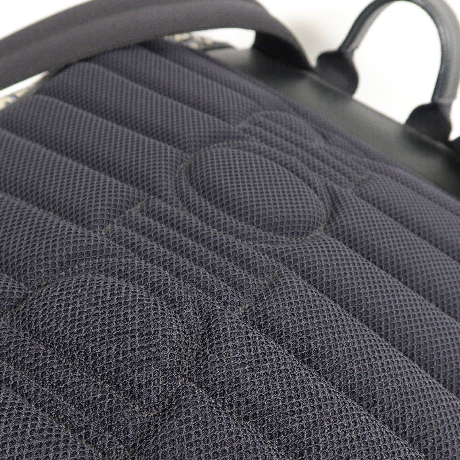 Dior 帆布/牛皮皮革Saddle Backpack背包