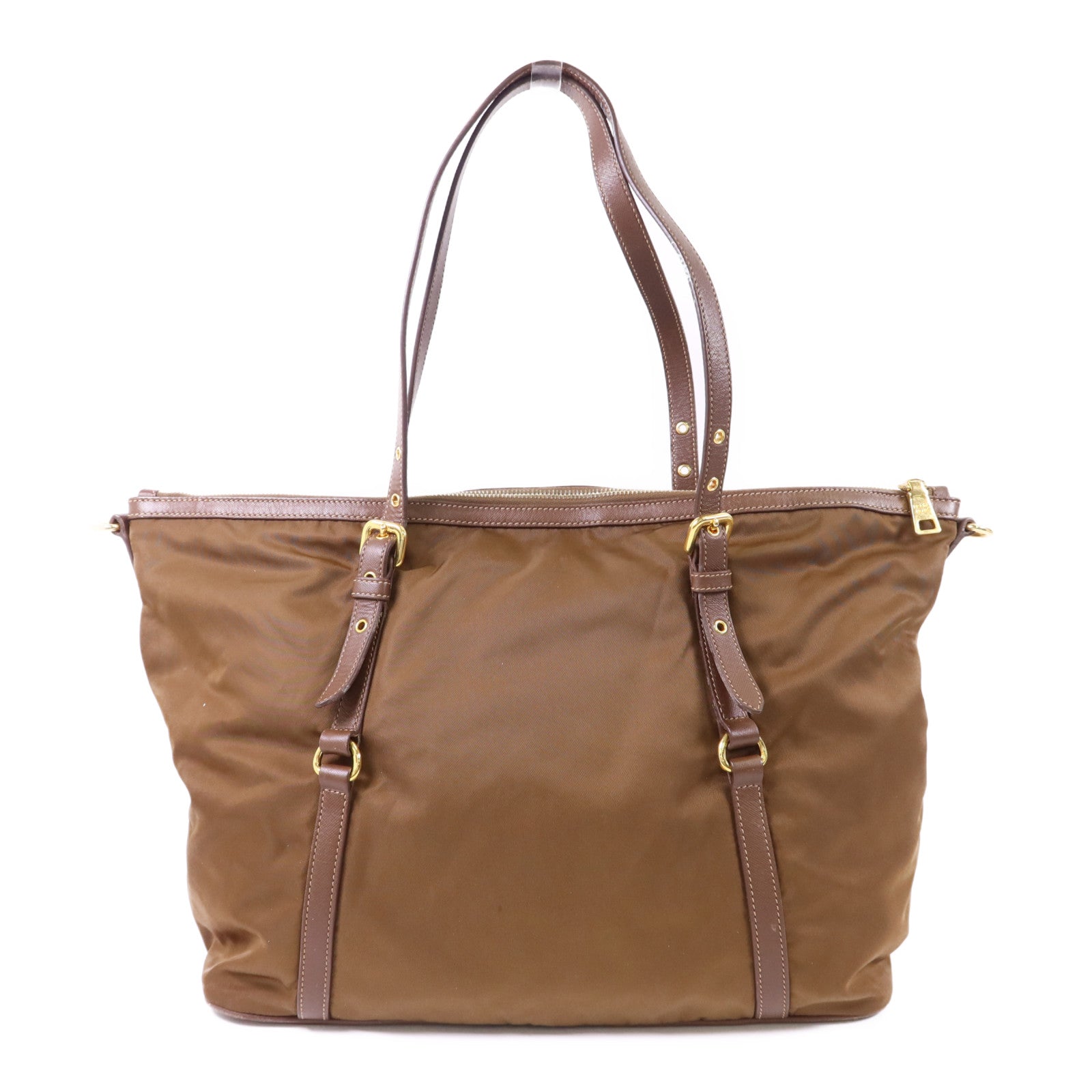 PRADA 尼龍Tote Bag金扣手挽袋