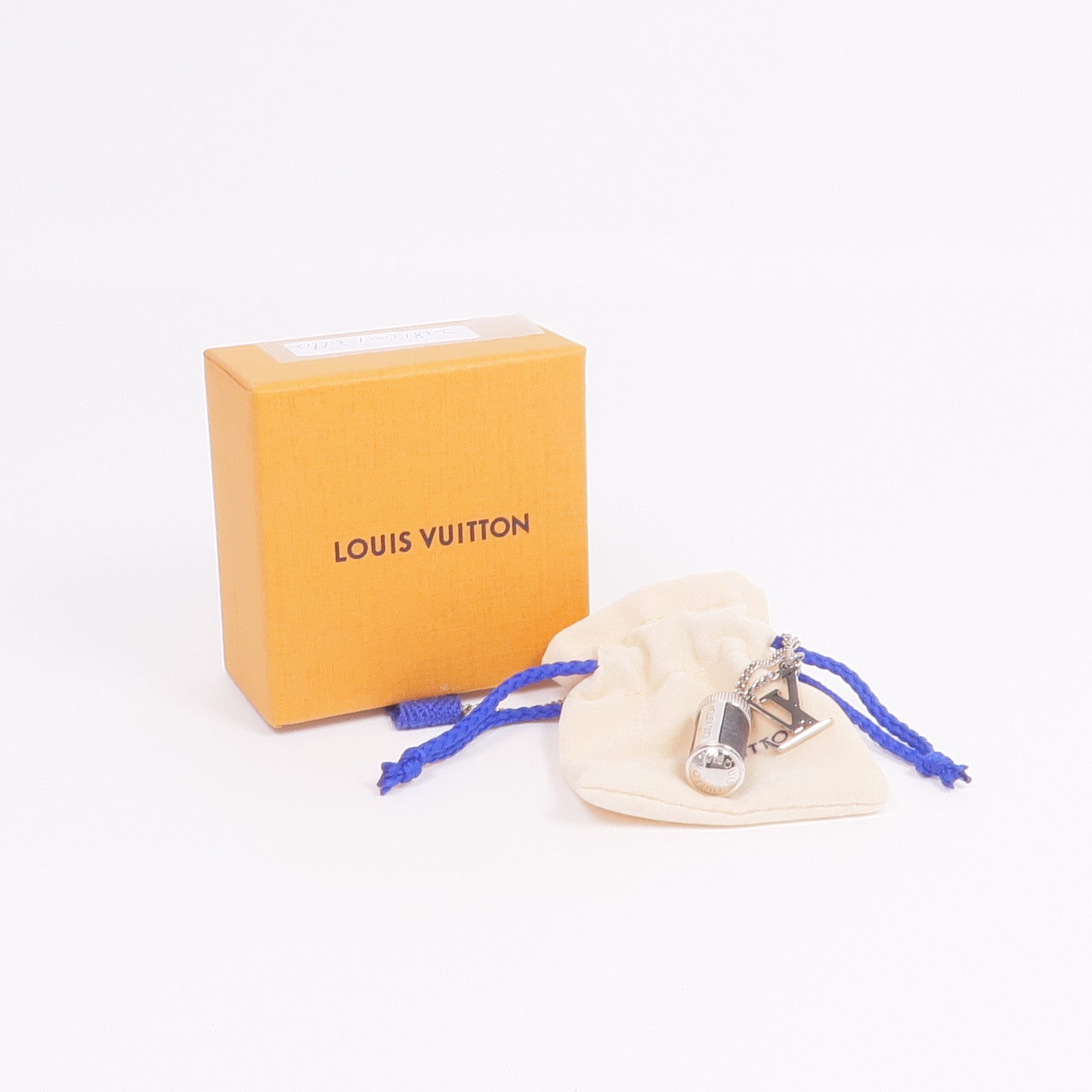 LOUIS VUITTON Monogram Eclipse/金屬Collier Charms Necklace項鍊