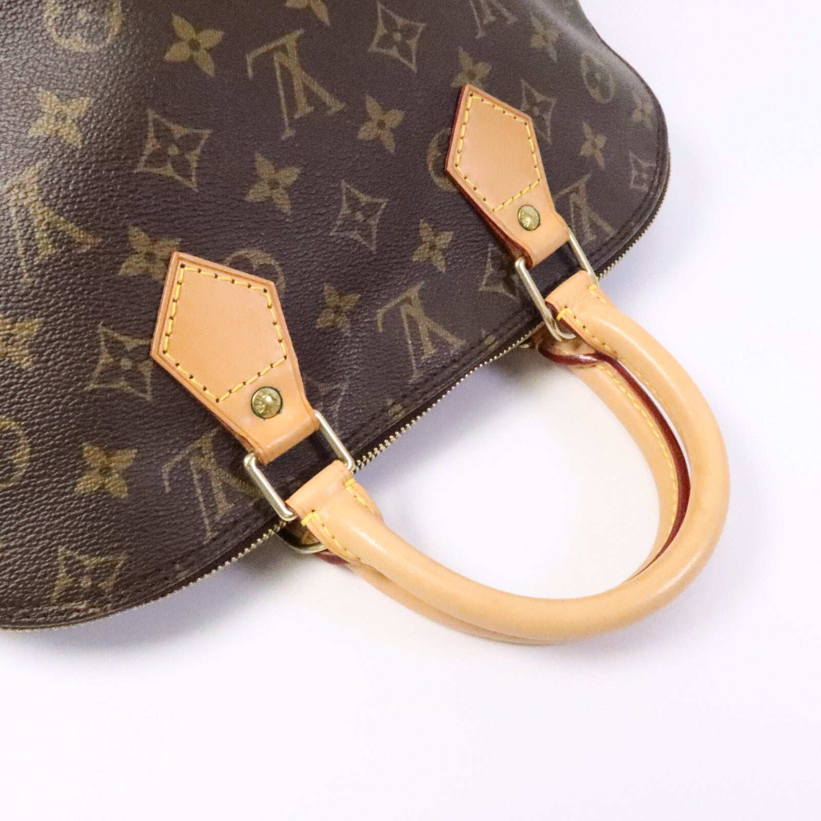 LOUIS VUITTON Monogram Alma金扣手挽袋