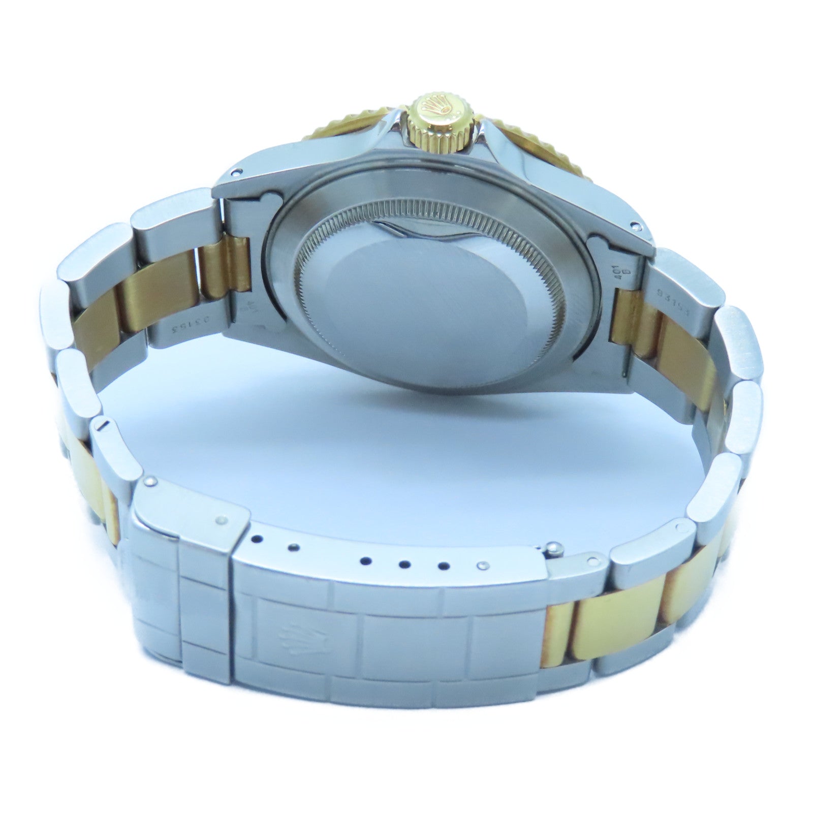 ROLEX Submarinar Date 18K黃金/不鏽鋼手錶自動機芯藍色