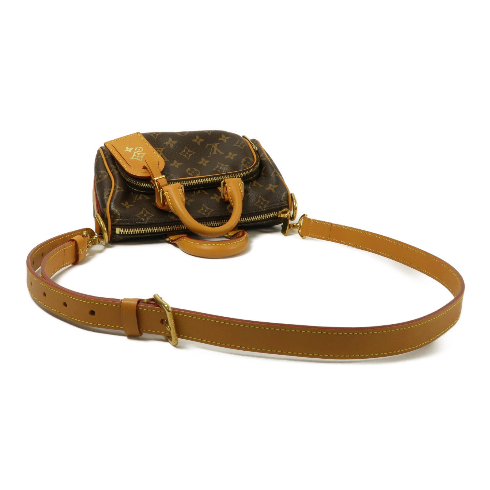 LOUIS VUITTON Monogram Keepall 25 Cargo手挽肩背兩用袋