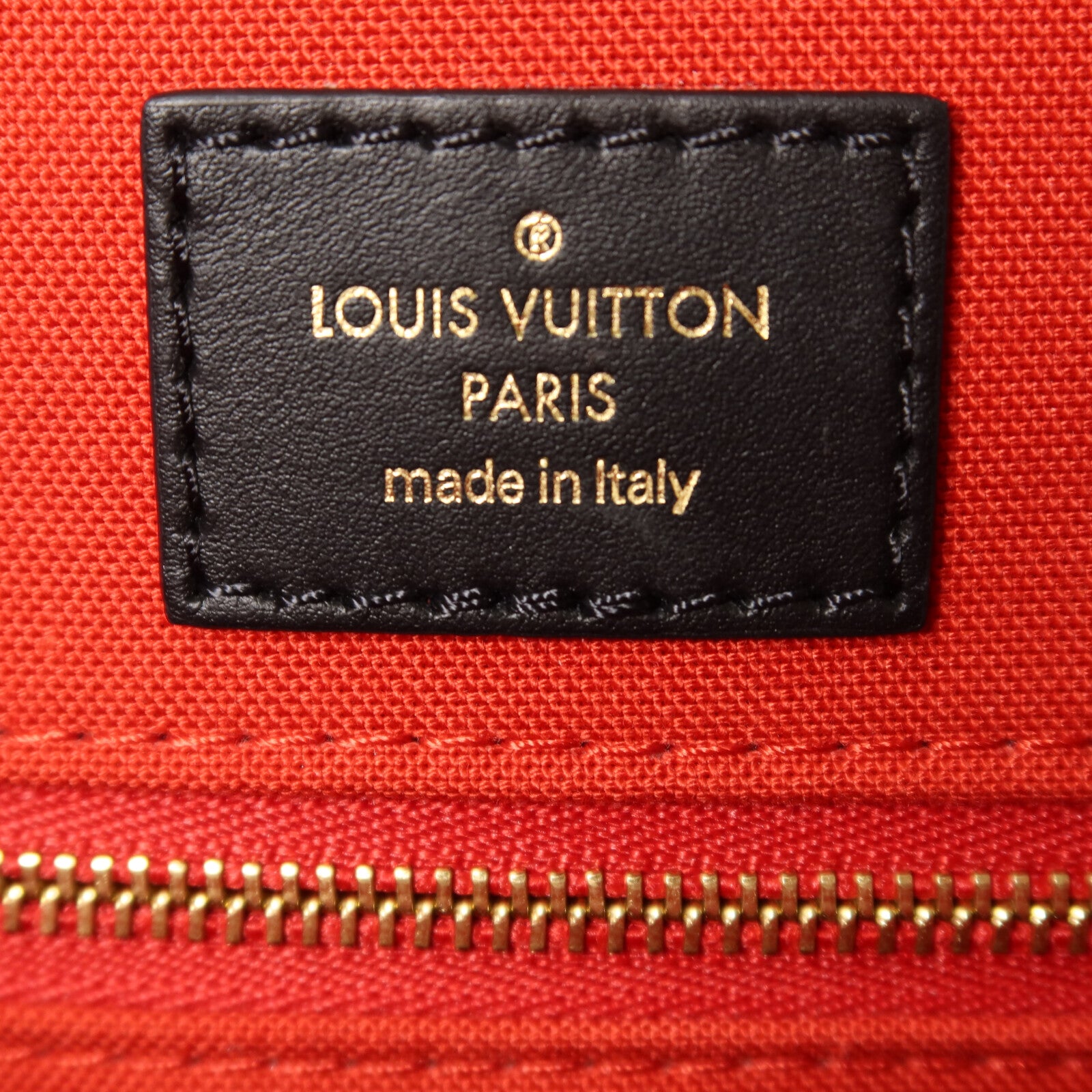 LOUIS VUITTON Monogram Giant Reverse On The Go GM金扣手挽肩背兩用袋