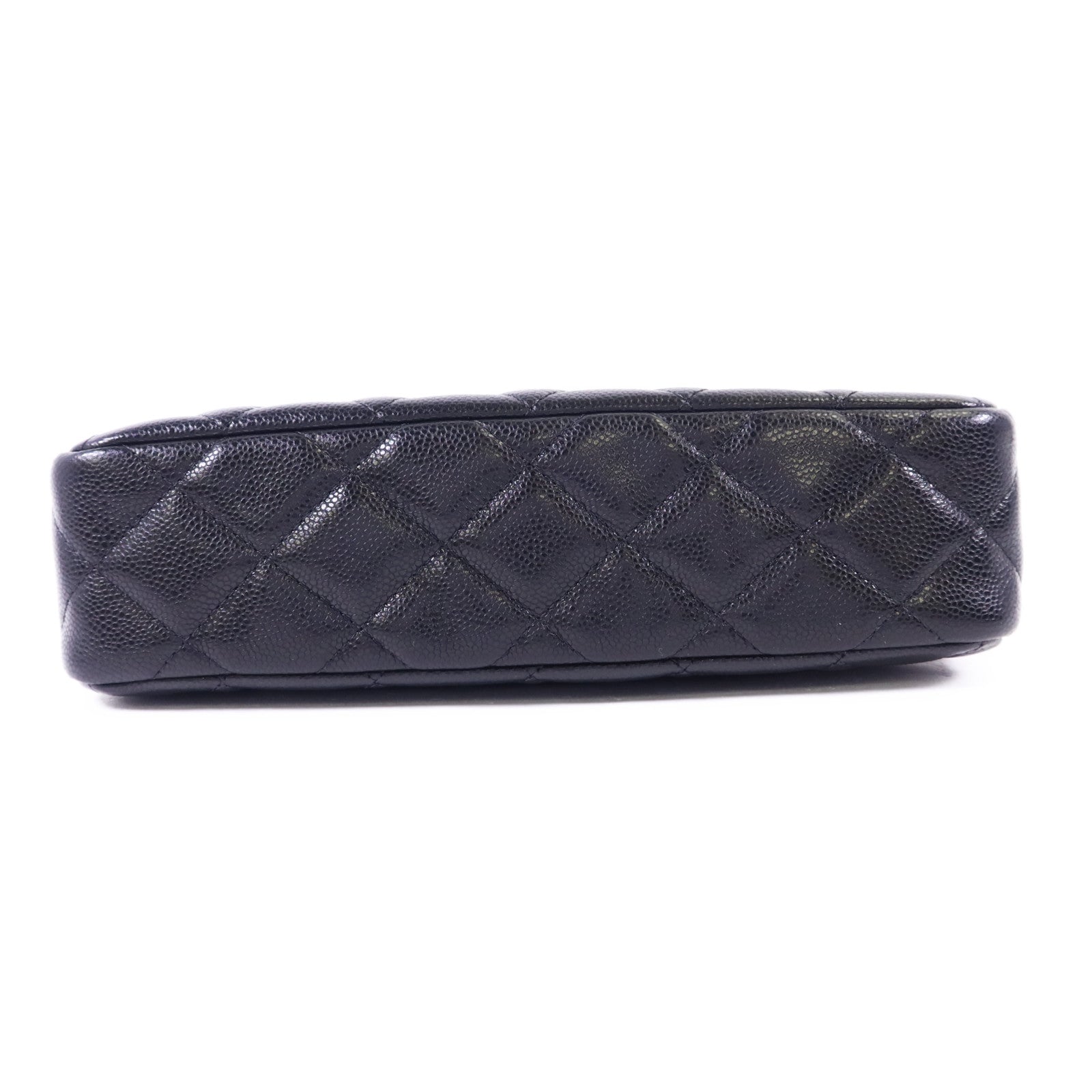 CHANEL 牛皮皮革Clutch With Chain金扣鏈帶肩背袋