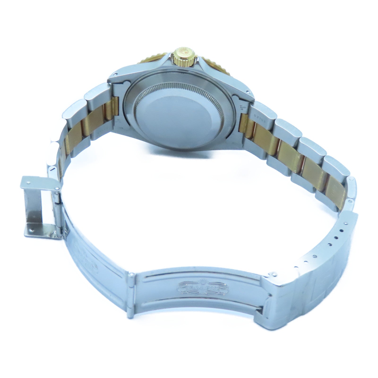 ROLEX Submarinar Date 18K黃金/不鏽鋼手錶自動機芯藍色