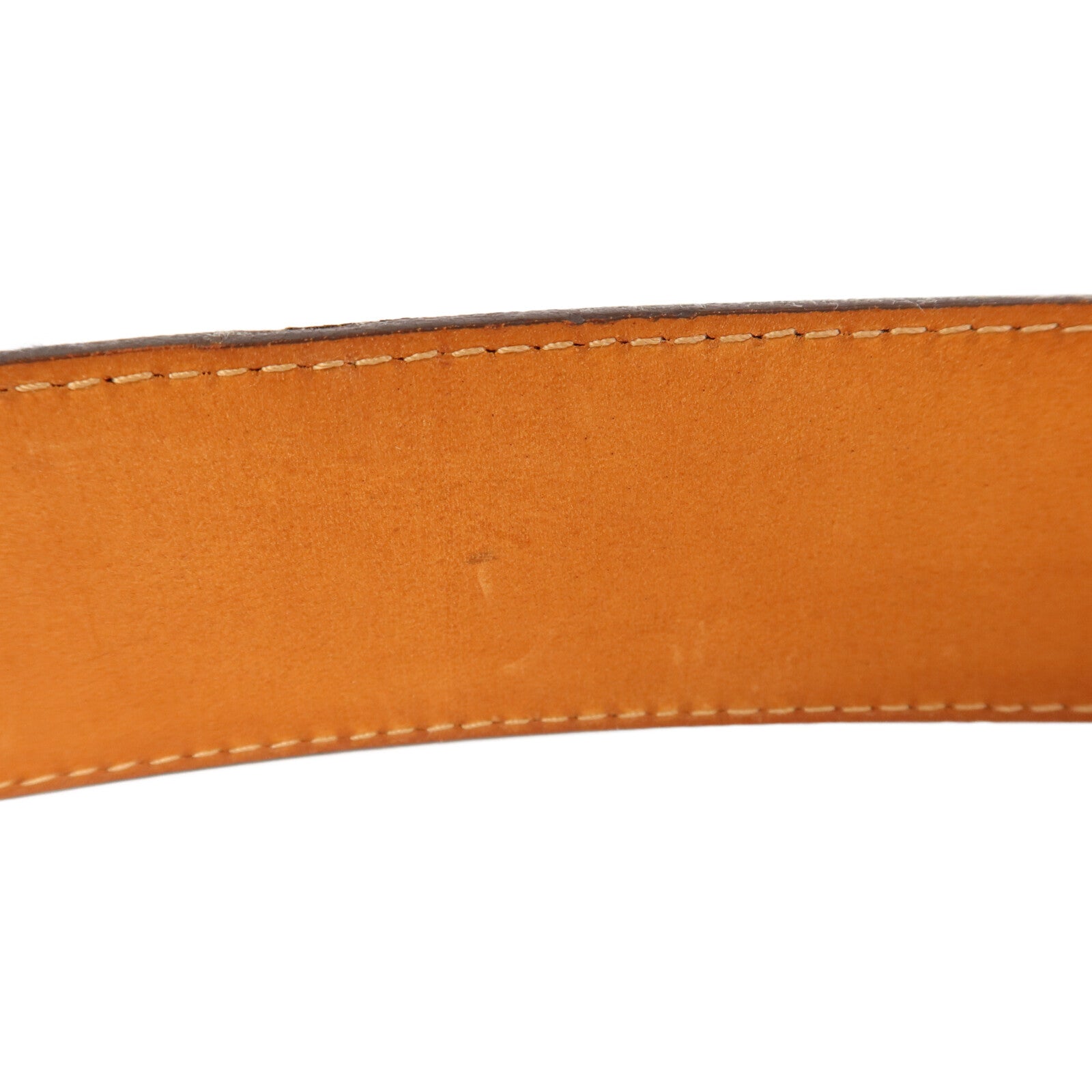 LOUIS VUITTON Monogram Belt金扣皮帶