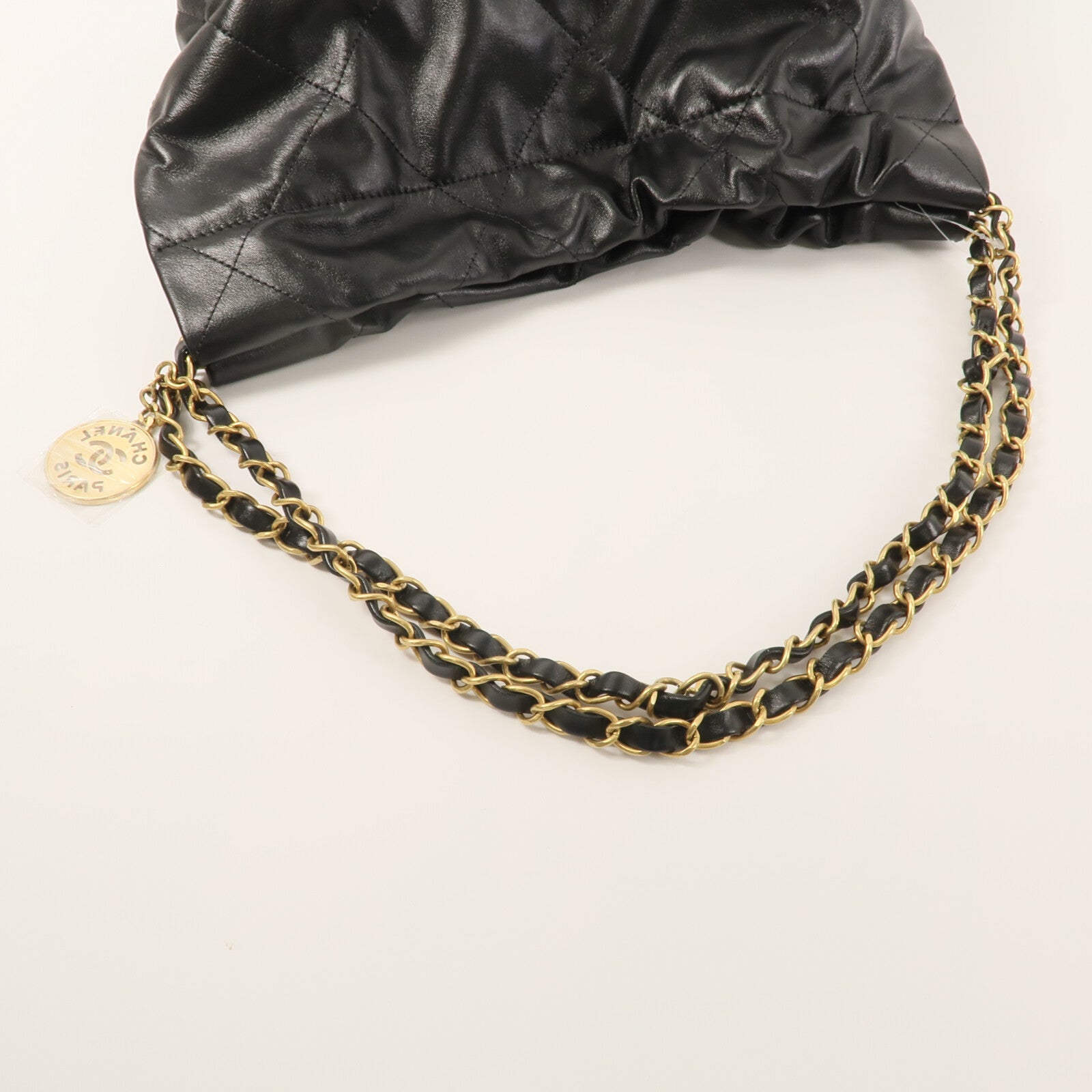 CHANEL 牛皮皮革C22 Small鏈帶肩背袋