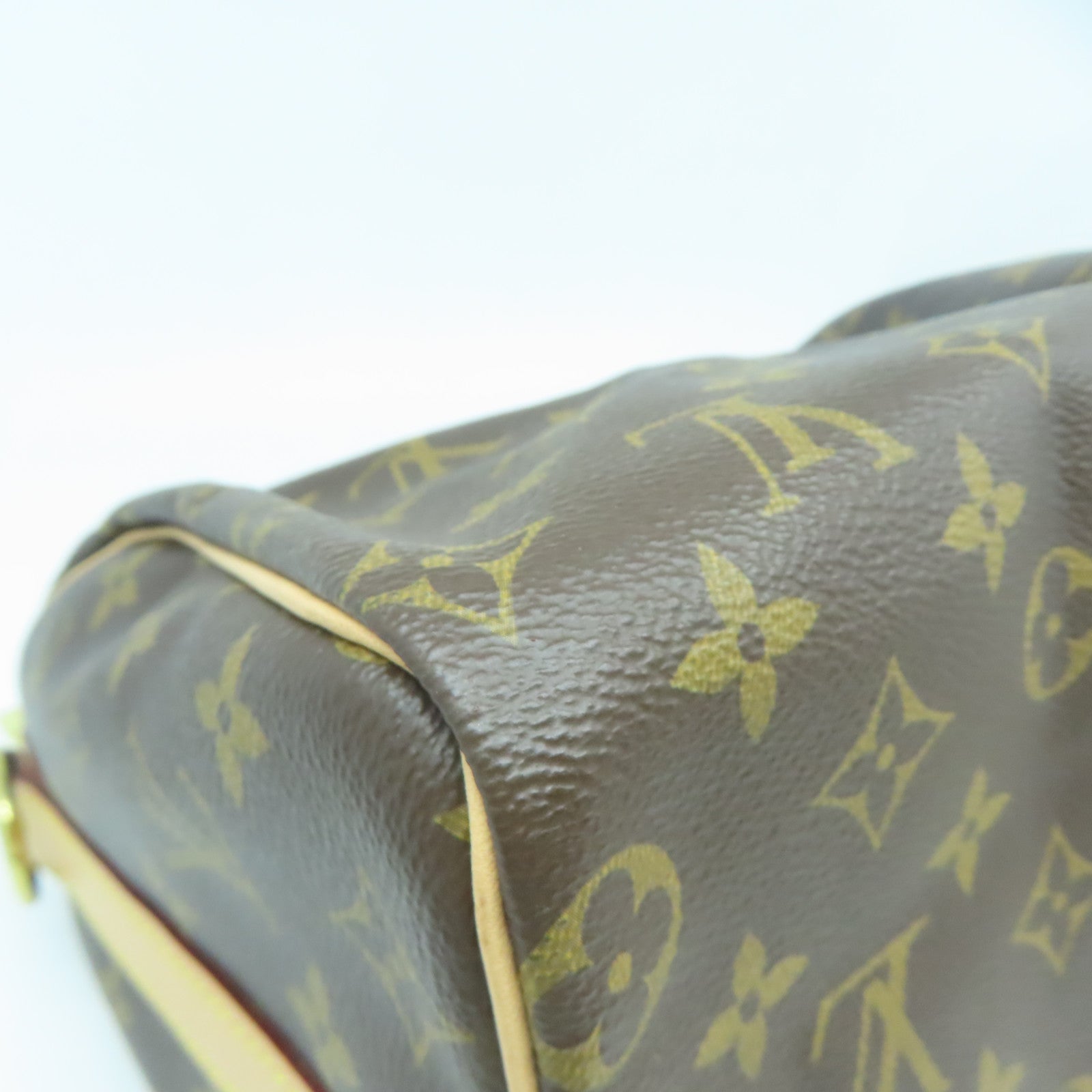 LOUIS VUITTON Monogram Speedy 25 Bandouliere金扣手挽肩背兩用袋啡色