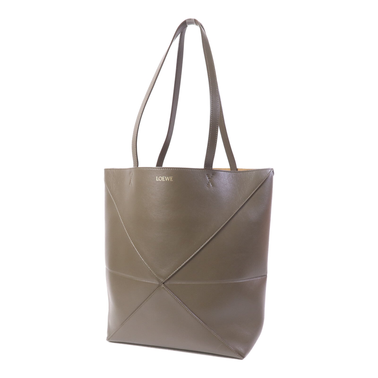 LOEWE 牛皮皮革Puzzle Fold Tote手挽袋