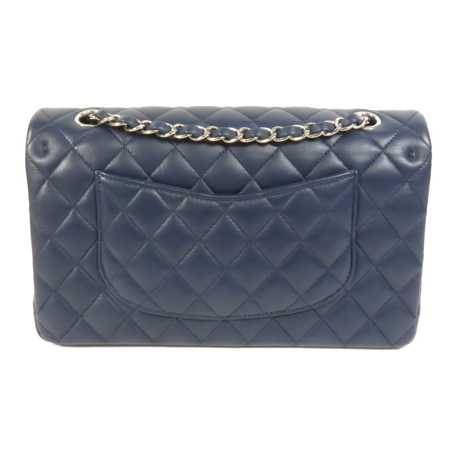 CHANEL 【激減優惠】羊皮皮革Classic 25銀扣鏈帶肩背袋