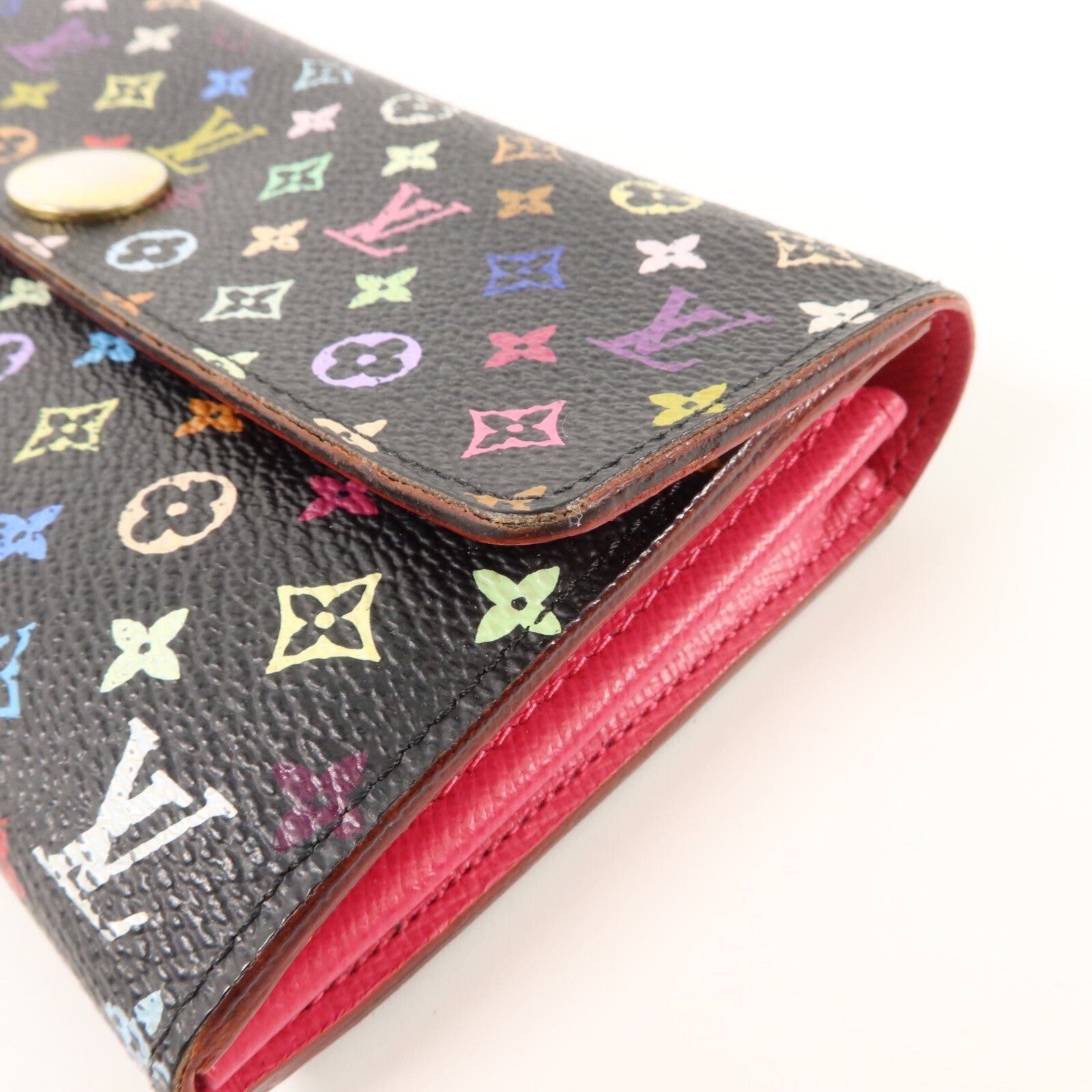 LOUIS VUITTON Monogram Multicolore Sarah Wallet長錢包