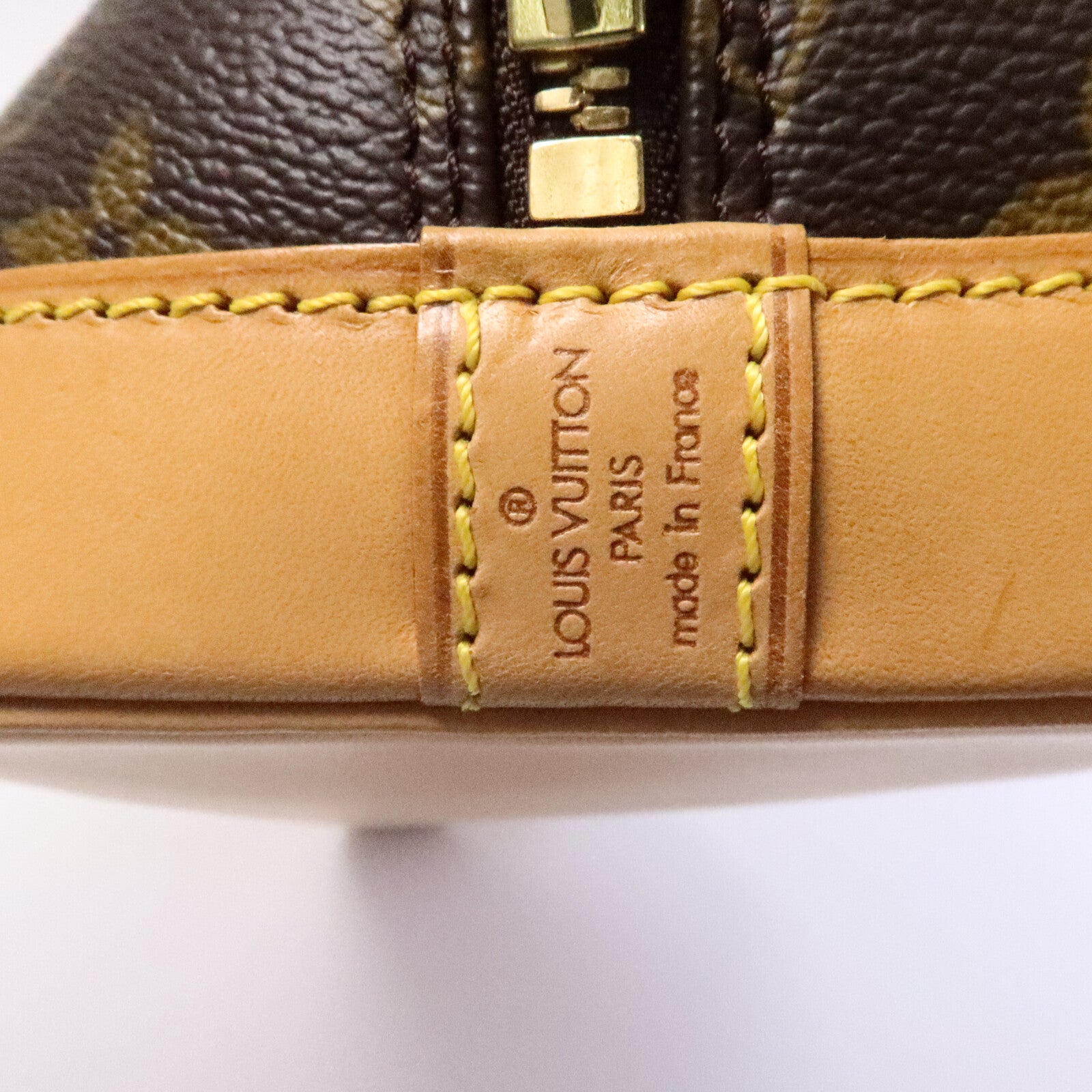 LOUIS VUITTON Monogram Alma金扣手挽袋