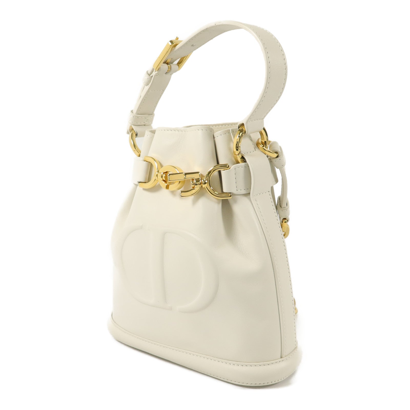 Dior 牛皮皮革C'est Dior手挽肩背兩用袋