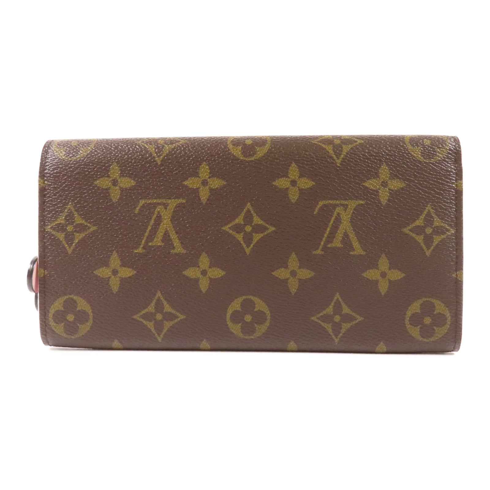 LOUIS VUITTON Monogram Emilie Wallet金扣長錢包