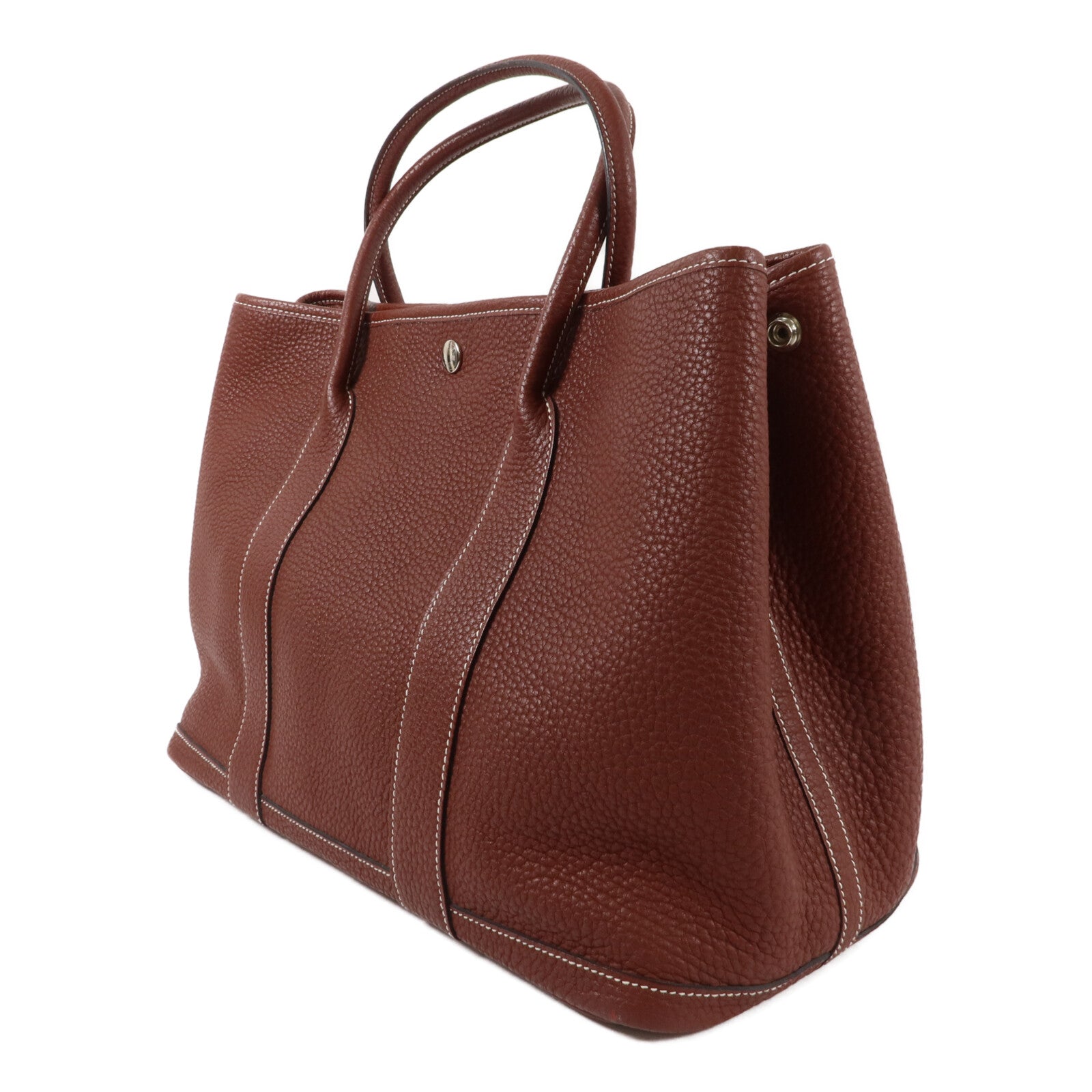 HERMES Negonda皮革Garden Party PM手挽袋Rough H