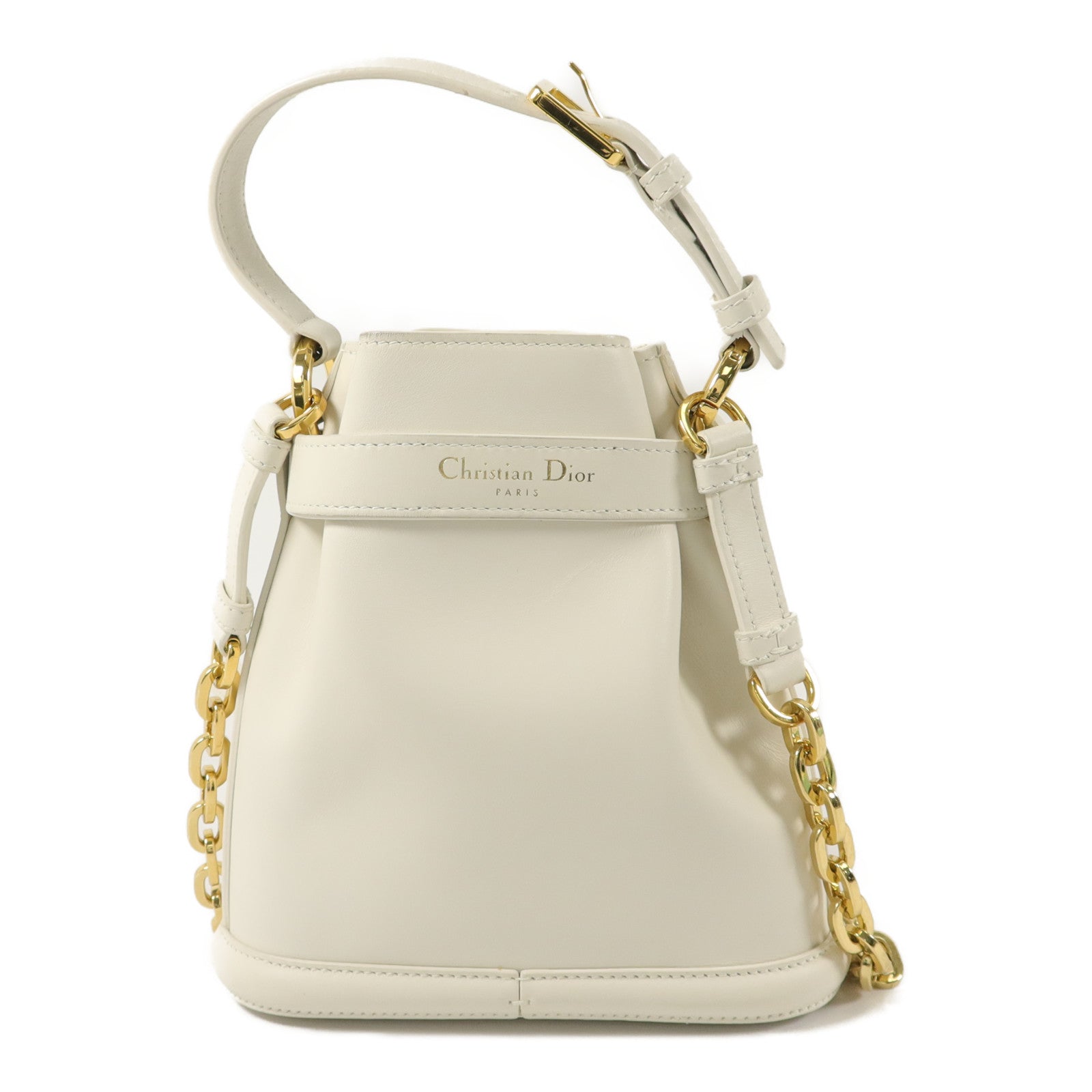 Dior 牛皮皮革C'est Dior手挽肩背兩用袋