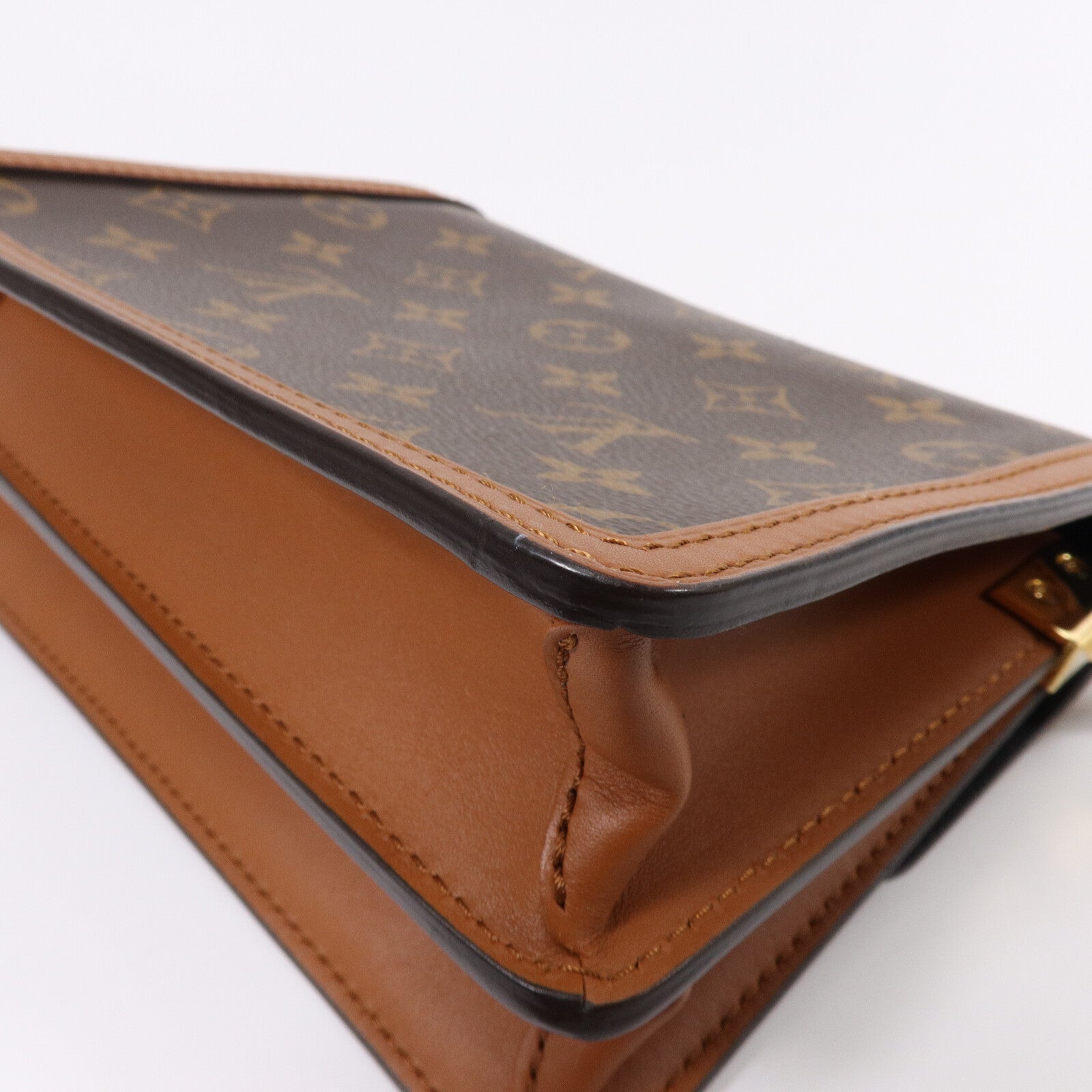 LOUIS VUITTON Monogram Reverse Mini Dauphine手挽肩背兩用袋