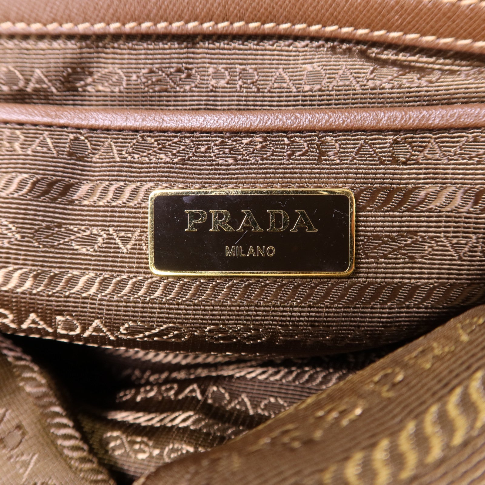 PRADA 尼龍Tote Bag金扣手挽袋
