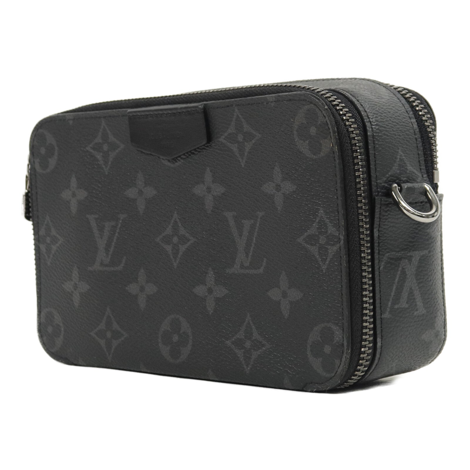 LOUIS VUITTON Monogram Eclipse Alpha肩背袋