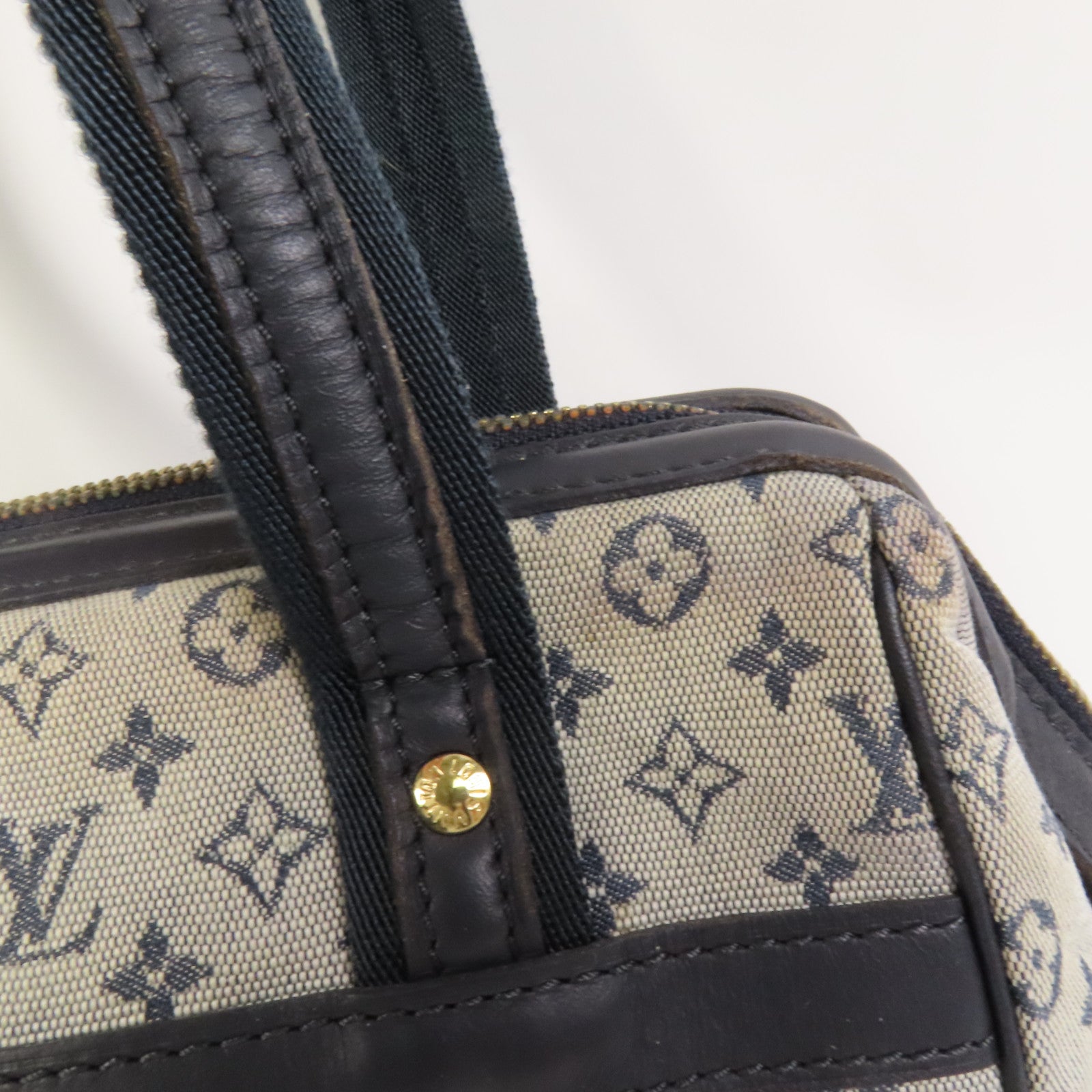 LOUIS VUITTON Monogram Mini Josephine PM金扣手挽袋