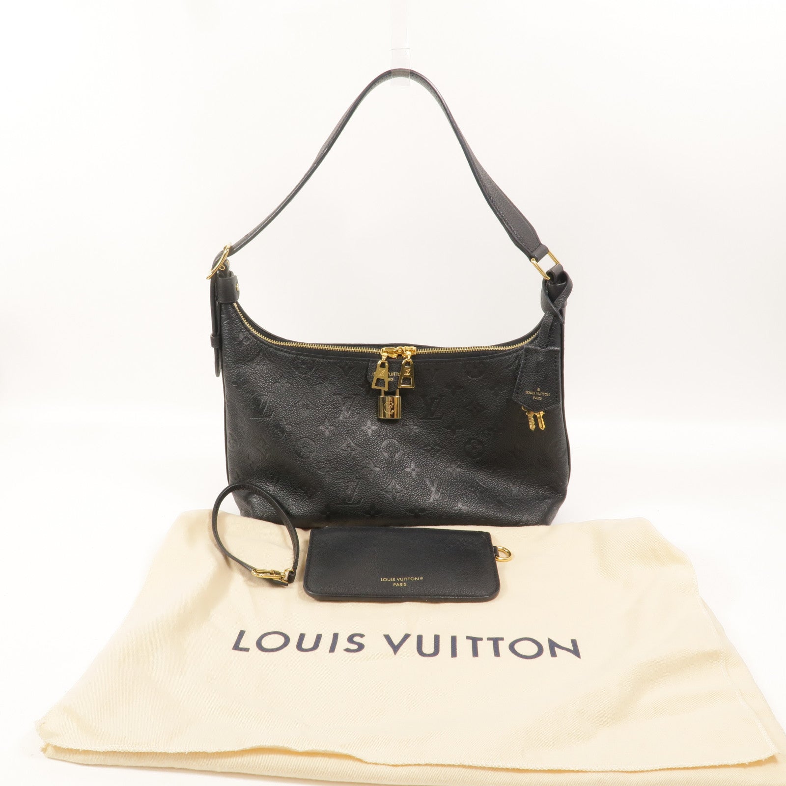LOUIS VUITTON Monogram Empreinte Sac Sport肩背袋