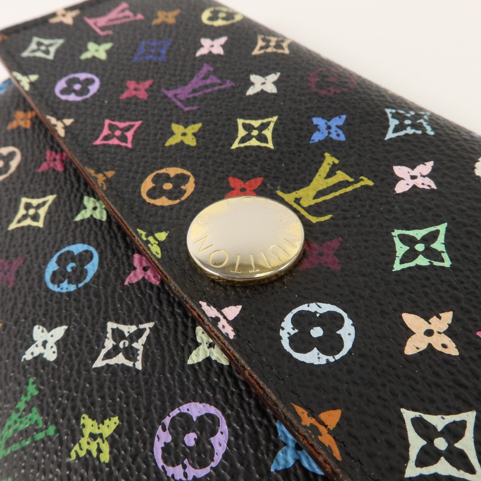 LOUIS VUITTON Monogram Multicolore Sarah Wallet長錢包