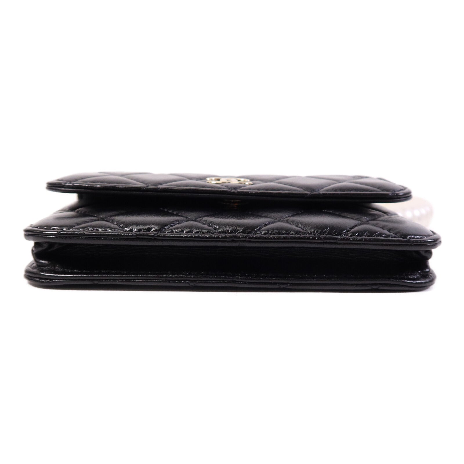 CHANEL 【激減優惠】羊皮皮革Shoulder Bag金扣肩背袋