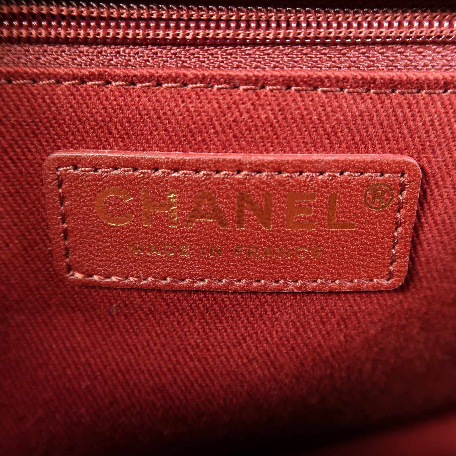 CHANEL 牛皮皮革Chain Shoulder Bag金扣鏈帶肩背袋