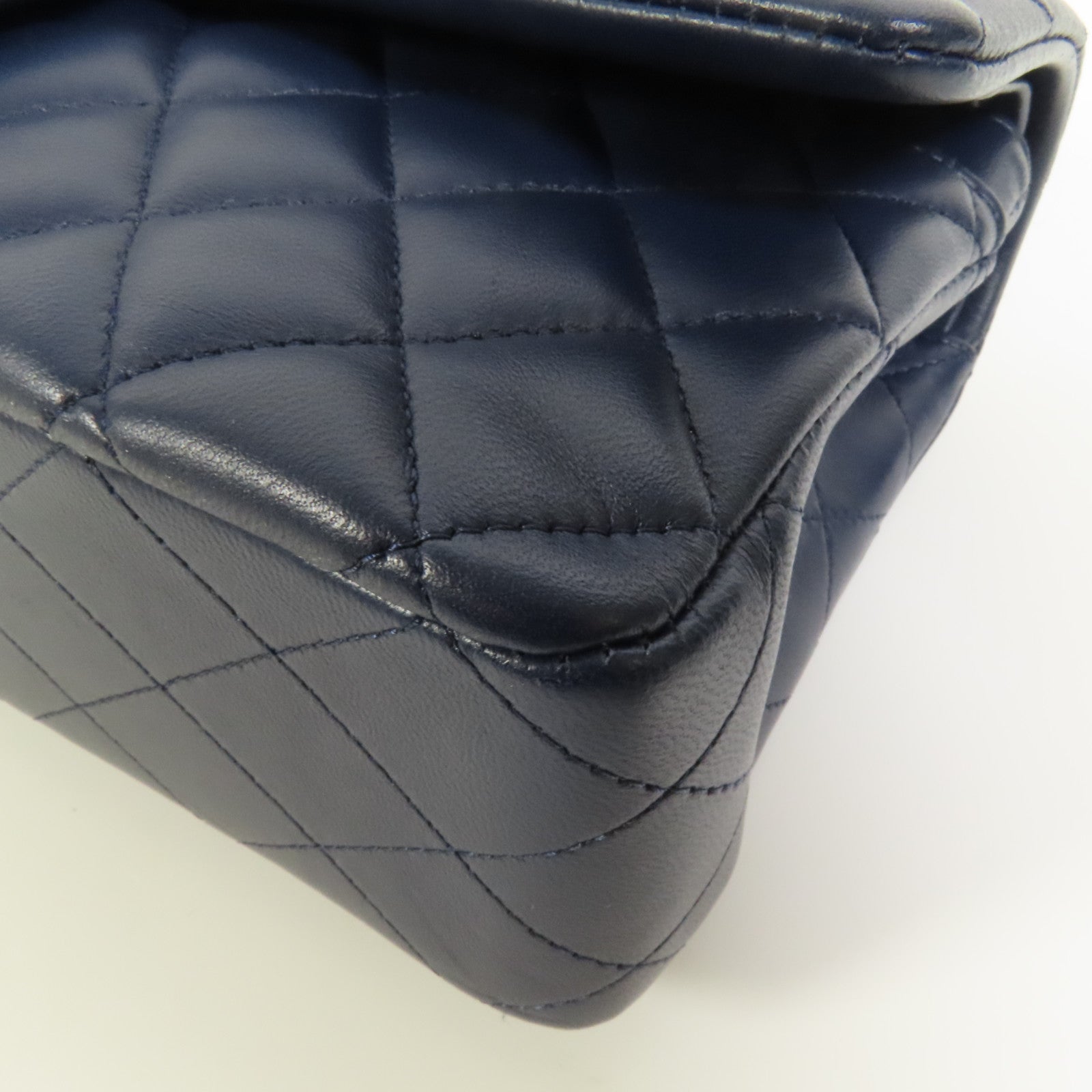 CHANEL 【激減優惠】羊皮皮革Classic 25銀扣鏈帶肩背袋