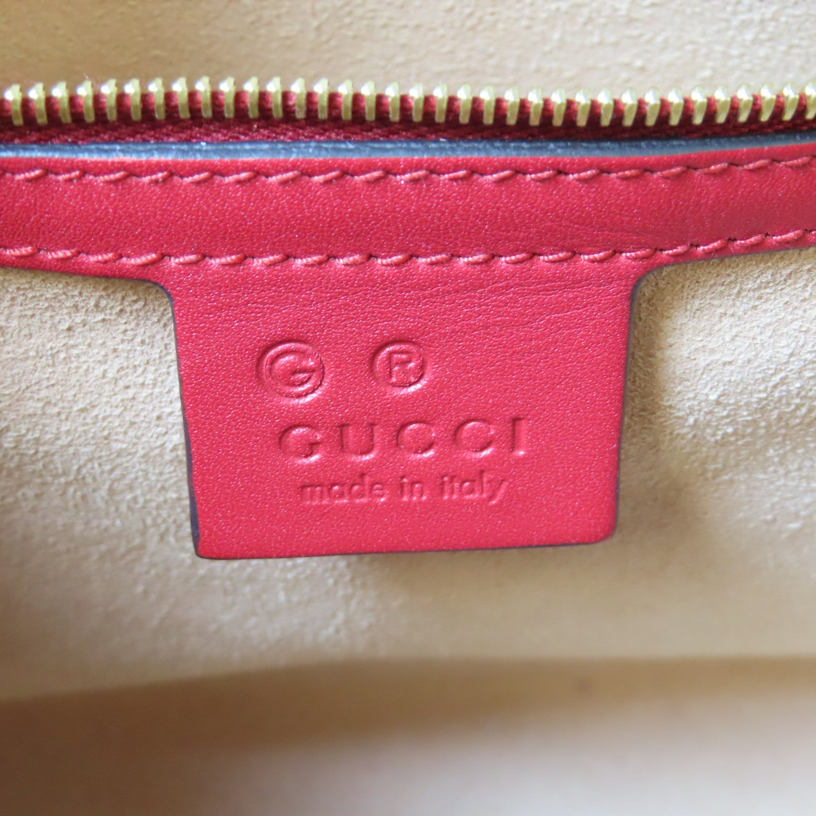 GUCCI 塗層帆布/牛皮皮革Floral Blooms Small GG Boston Bag金扣手挽肩背兩用袋藍色/紅色