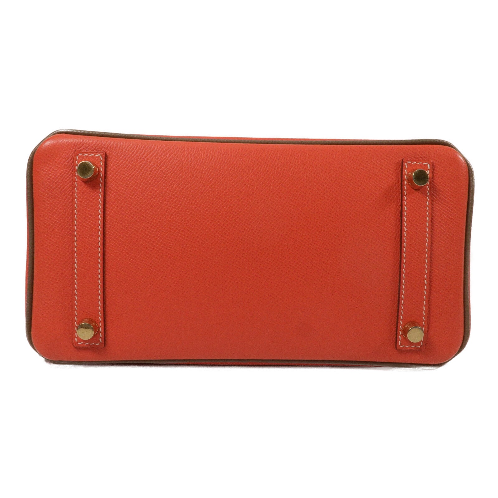 HERMES Epsom皮革Birkin 25手挽袋Rose Jaipur/Etoupe