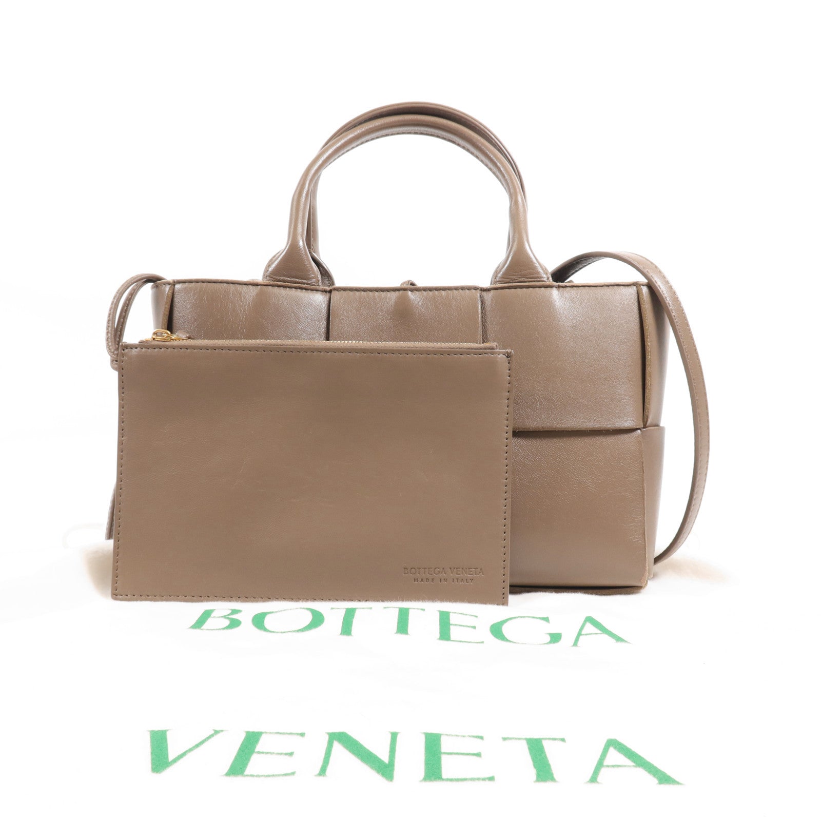 BOTTEGA VENETA 牛皮皮革Arco Tote Bag金扣手挽肩背兩用袋