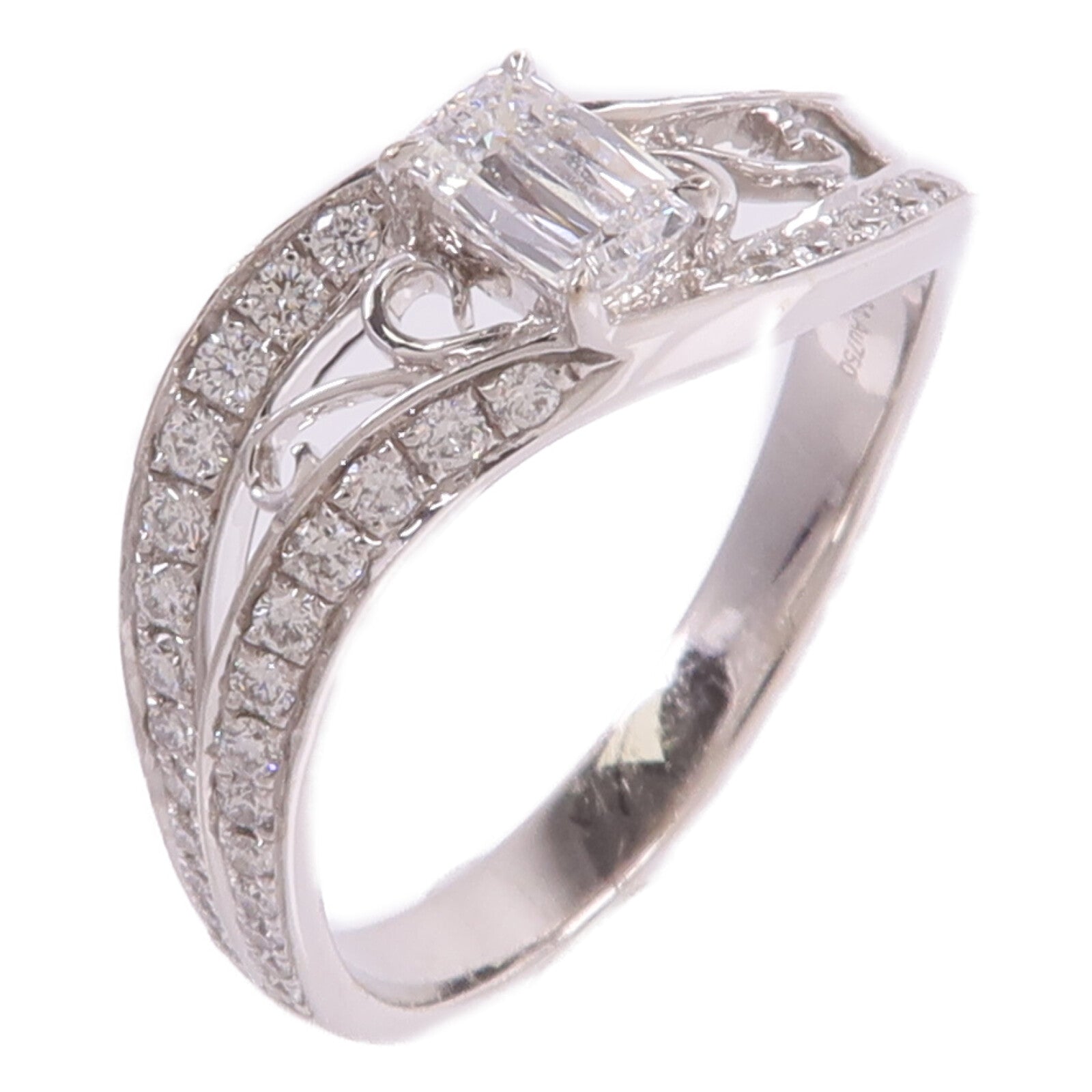 JEWELRY 18K白金Diamond Ring鑽石戒指