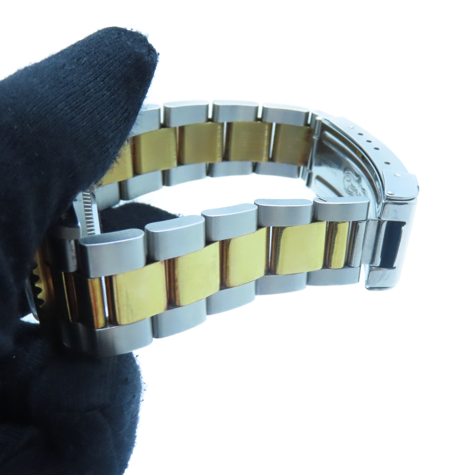 ROLEX Submarinar Date 18K黃金/不鏽鋼手錶自動機芯藍色