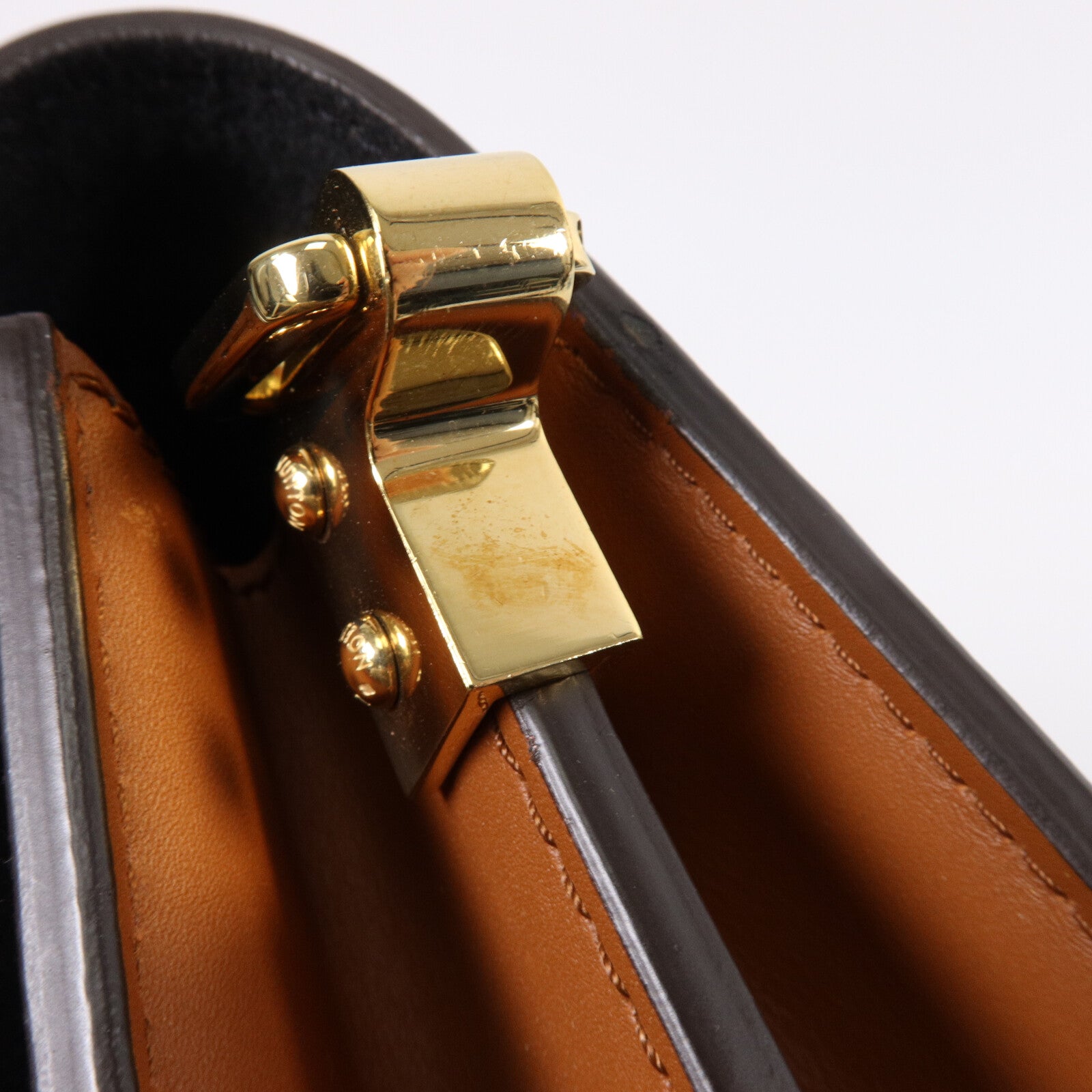 LOUIS VUITTON Monogram Reverse Mini Dauphine手挽肩背兩用袋