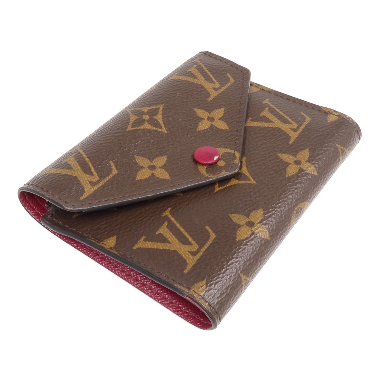 LOUIS VUITTON Monogram Portefeuille Victorine金扣錢包
