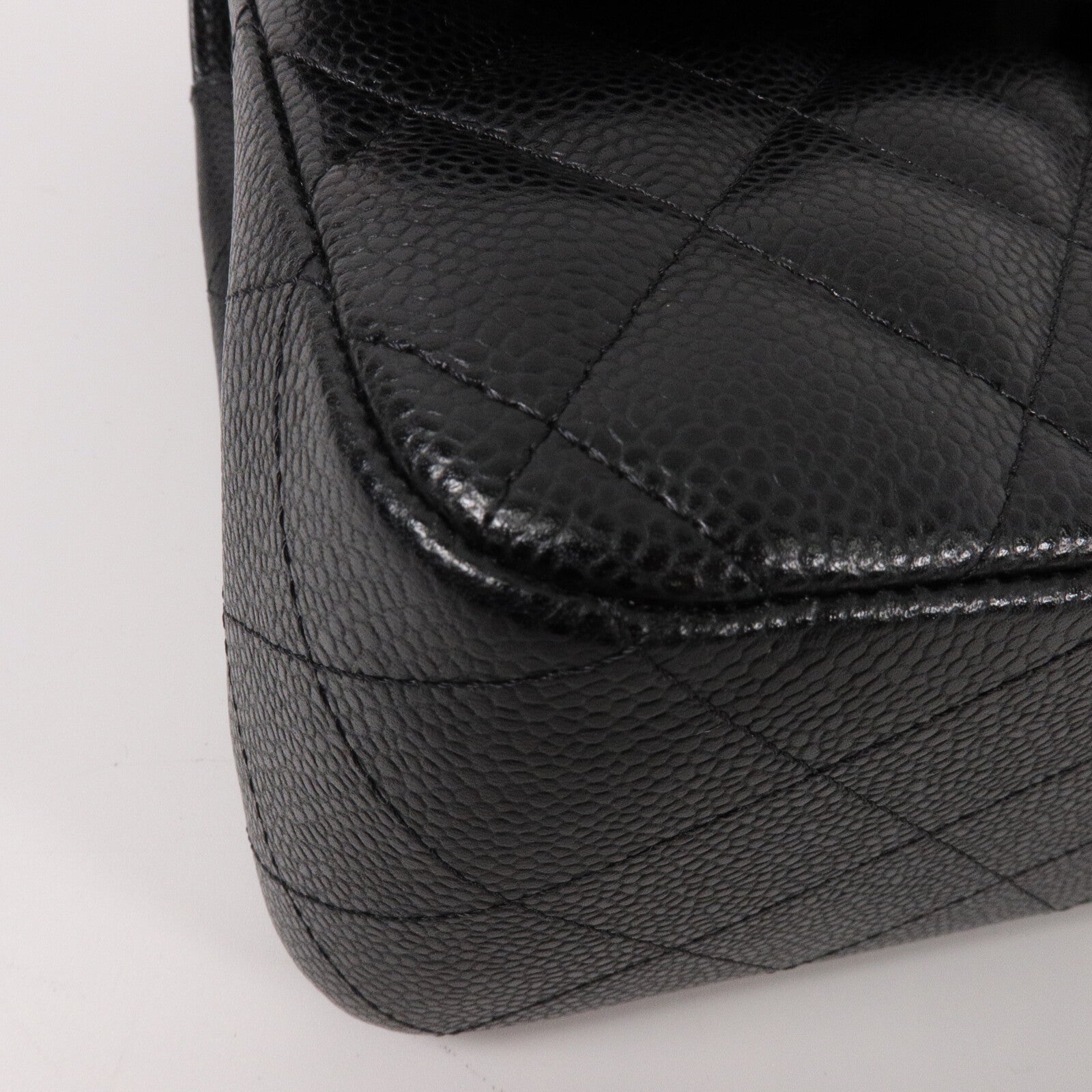 CHANEL 牛皮皮革Large Classic鏈帶肩背袋
