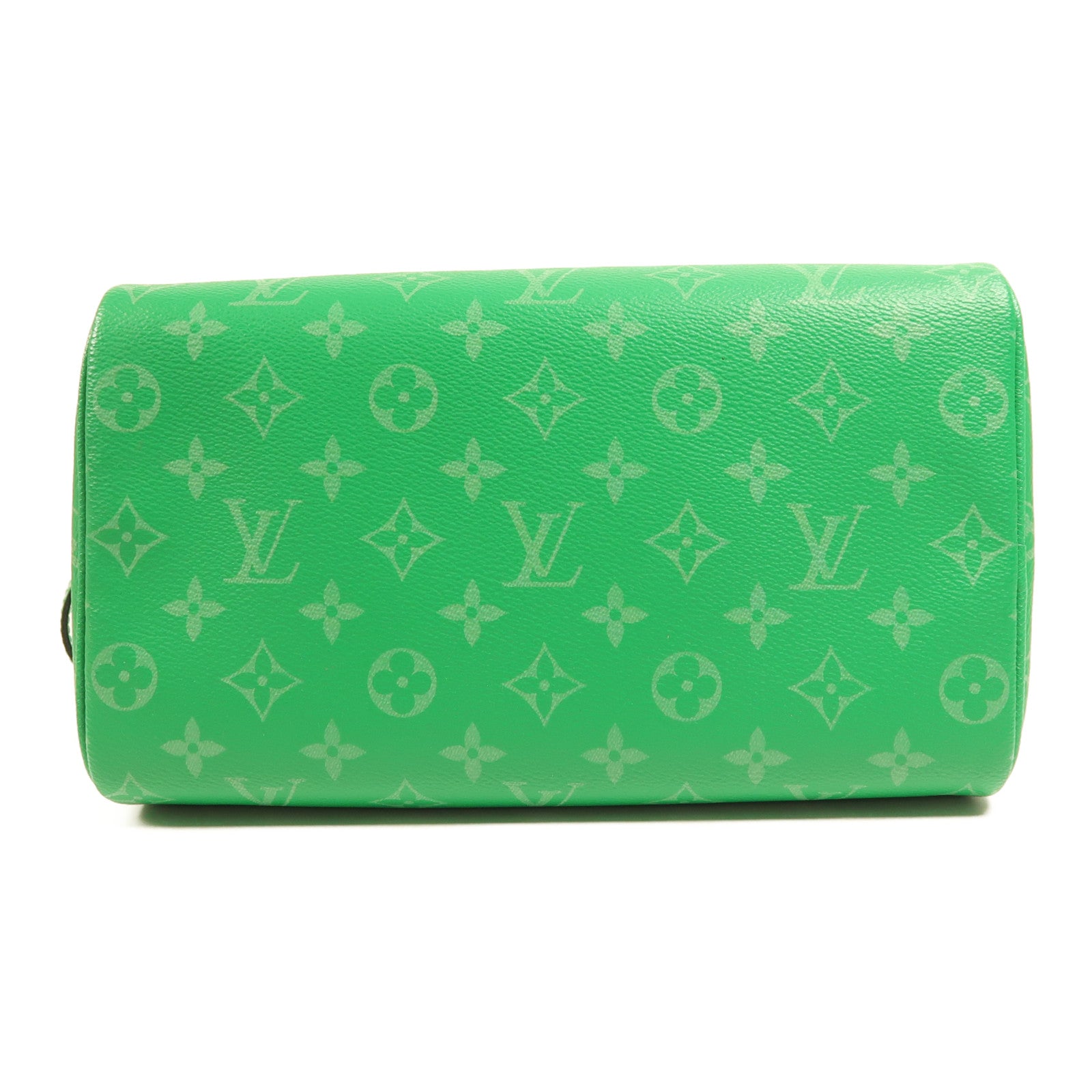 LOUIS VUITTON Taigarama Dopp Kit Cactus銀扣手拿包