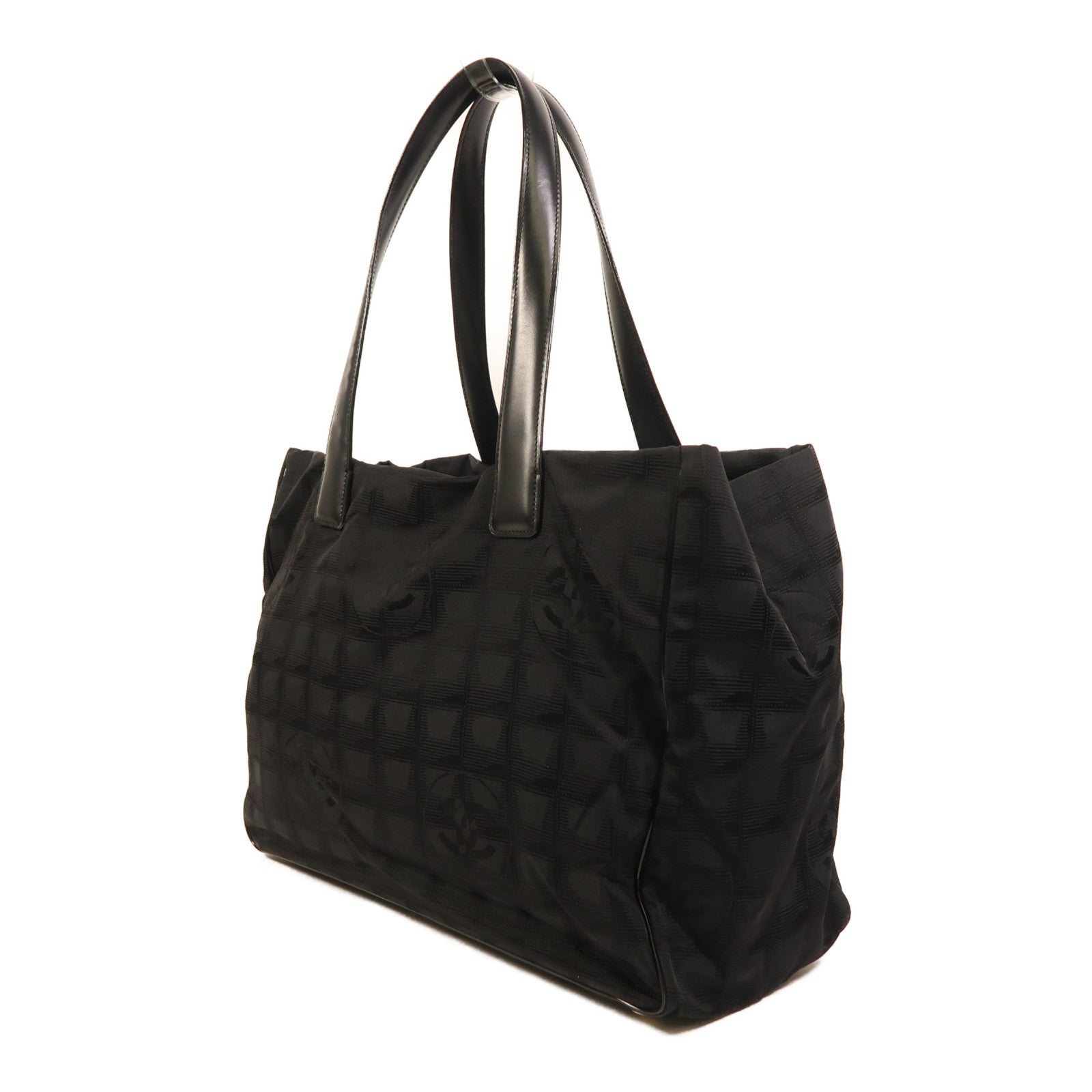 CHANEL 尼龍Shoulder Bag金扣肩背袋