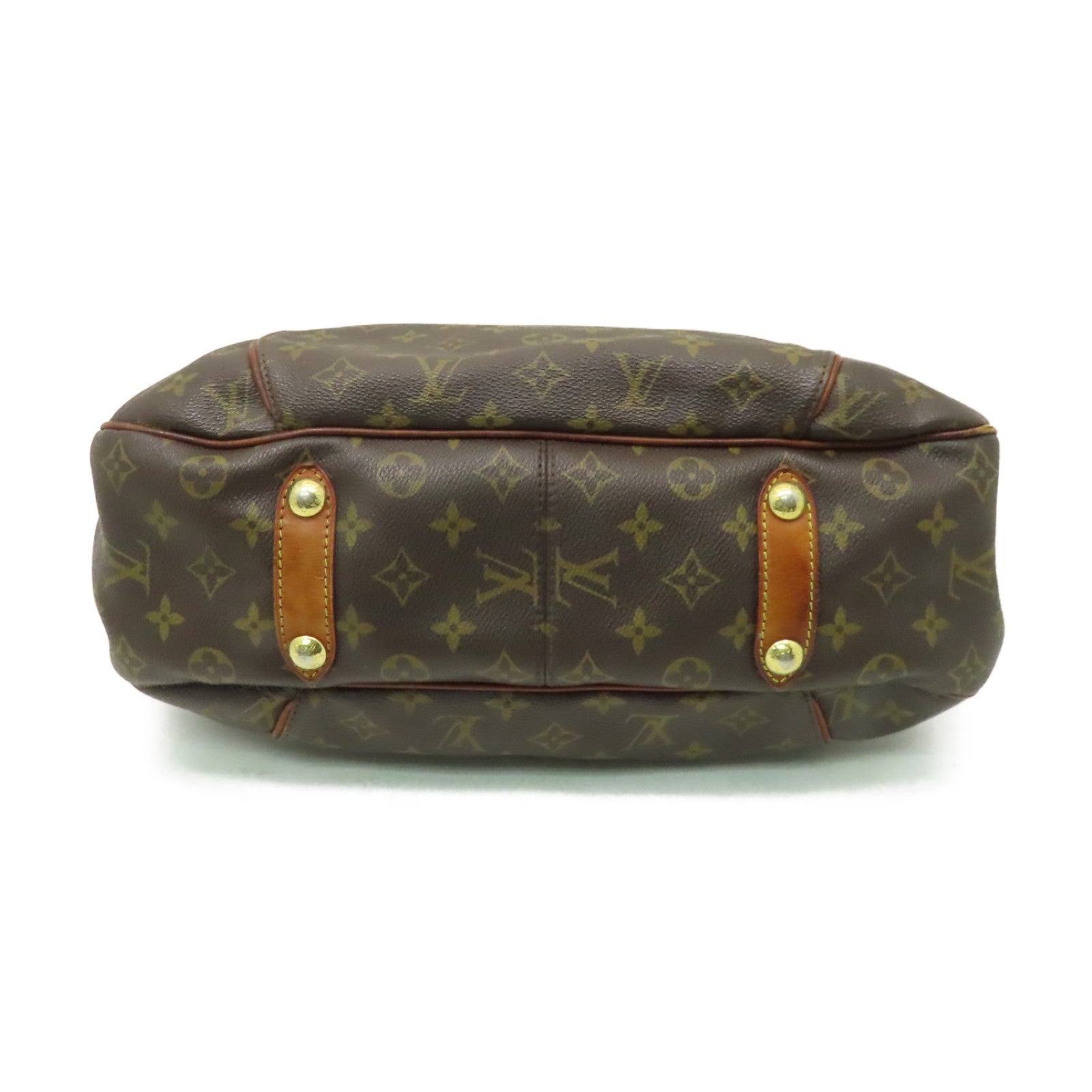 LOUIS VUITTON 【激減優惠】Monogram Galliera PM金扣肩背袋啡色