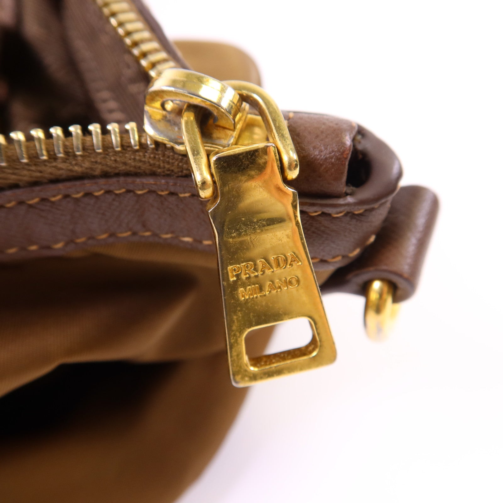 PRADA 尼龍Tote Bag金扣手挽袋